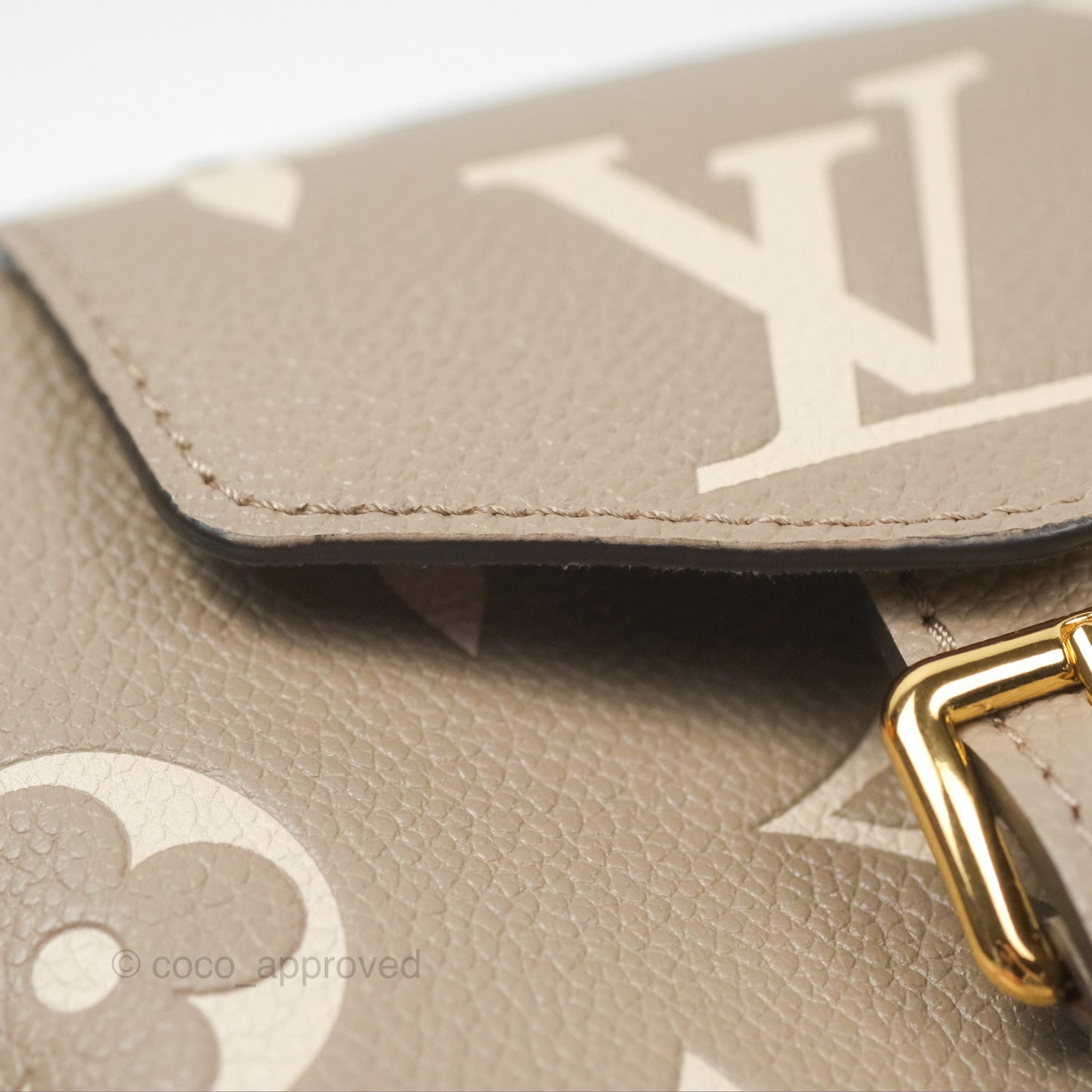 Louis Vuitton By The Pool Tiny Backpack Monogram Empreinte Dove/Cream