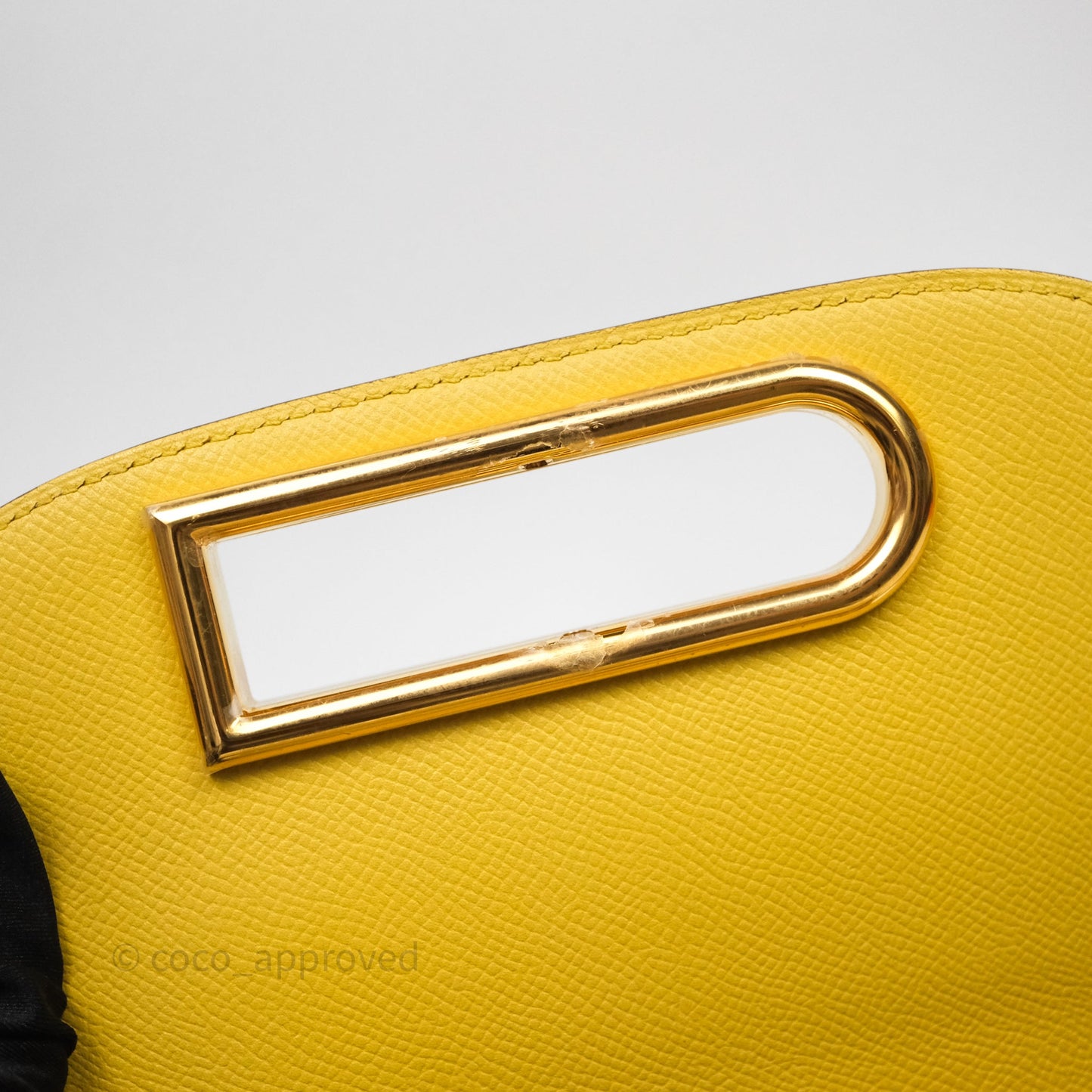 Delvaux Small Lingot Bag Pollen Alpina Calfskin Gold Hardware