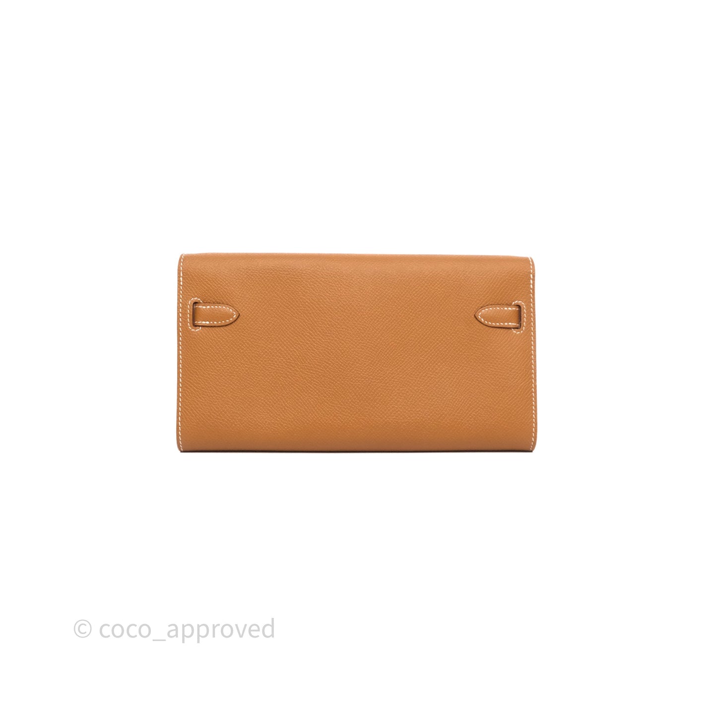 Hermès Kelly To Go Wallet Gold 37 Epsom Gold Hardware