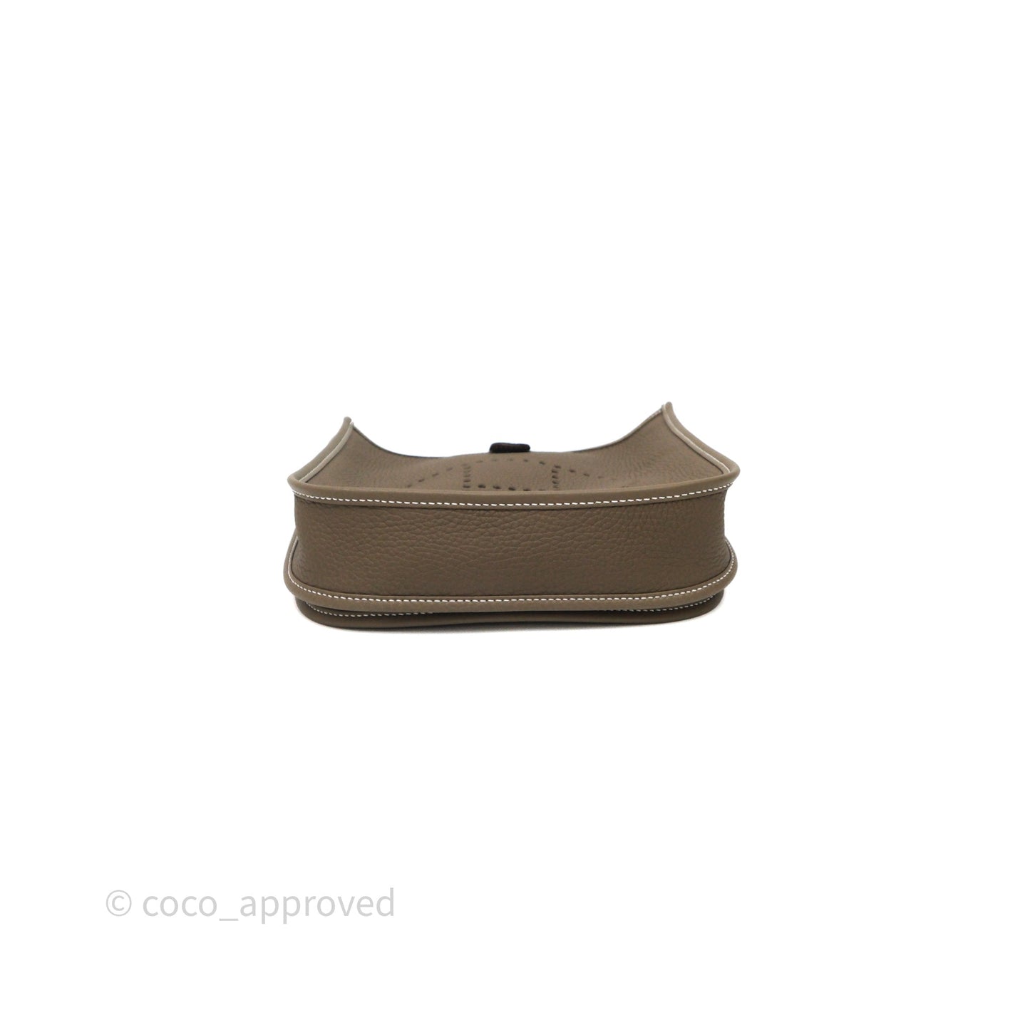 Hermès Evelyne 23 Etoupe 18 Clemence Palladium Hardware