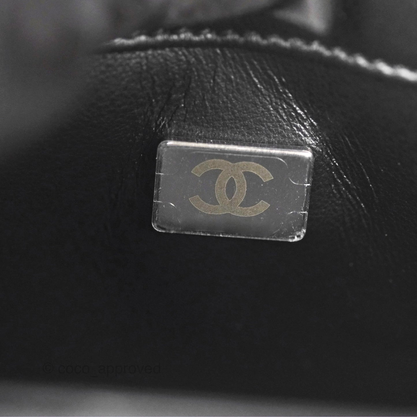 Chanel Small Trendy CC So Black Lambskin