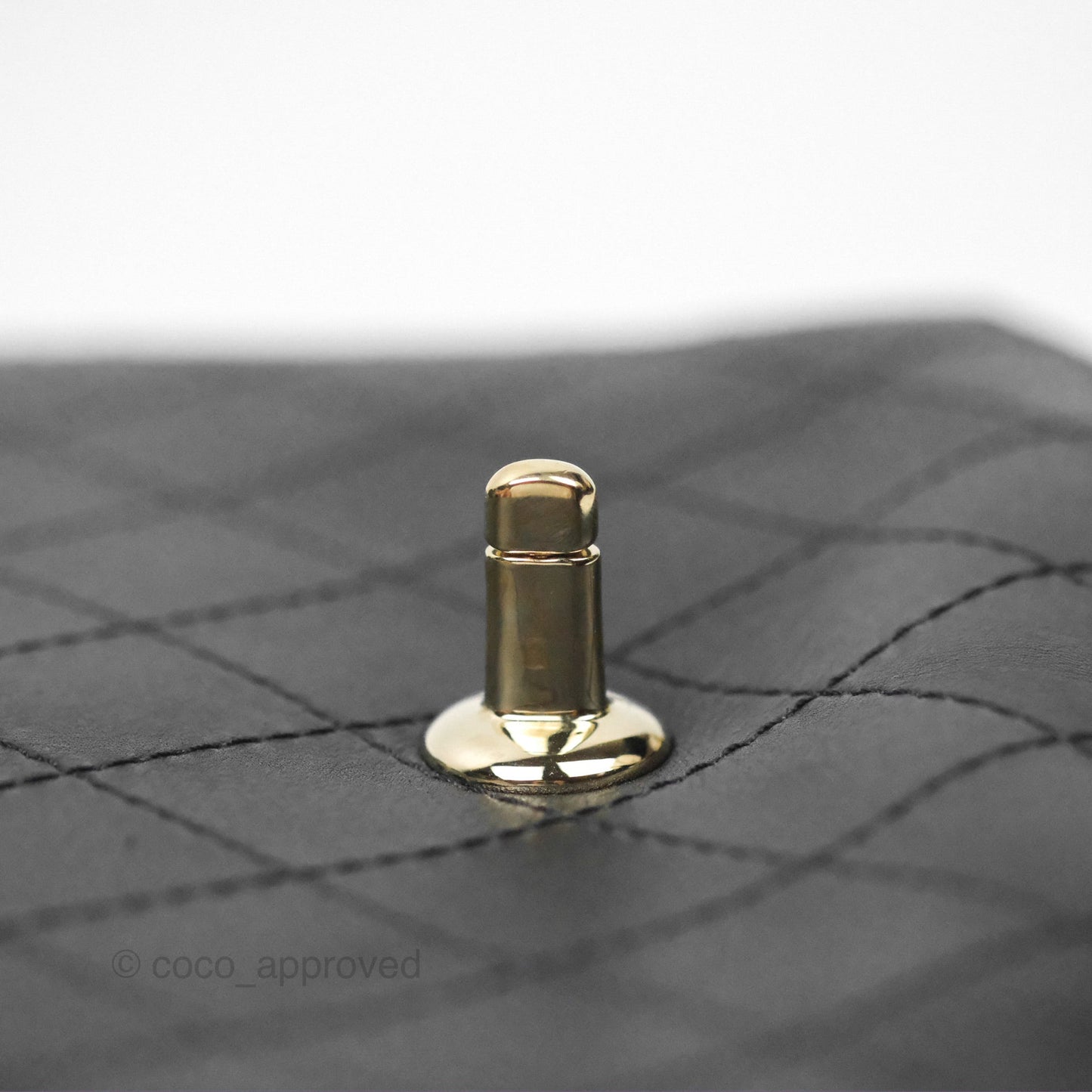 Chanel Calfskin Stitched Small Flap Bag Black