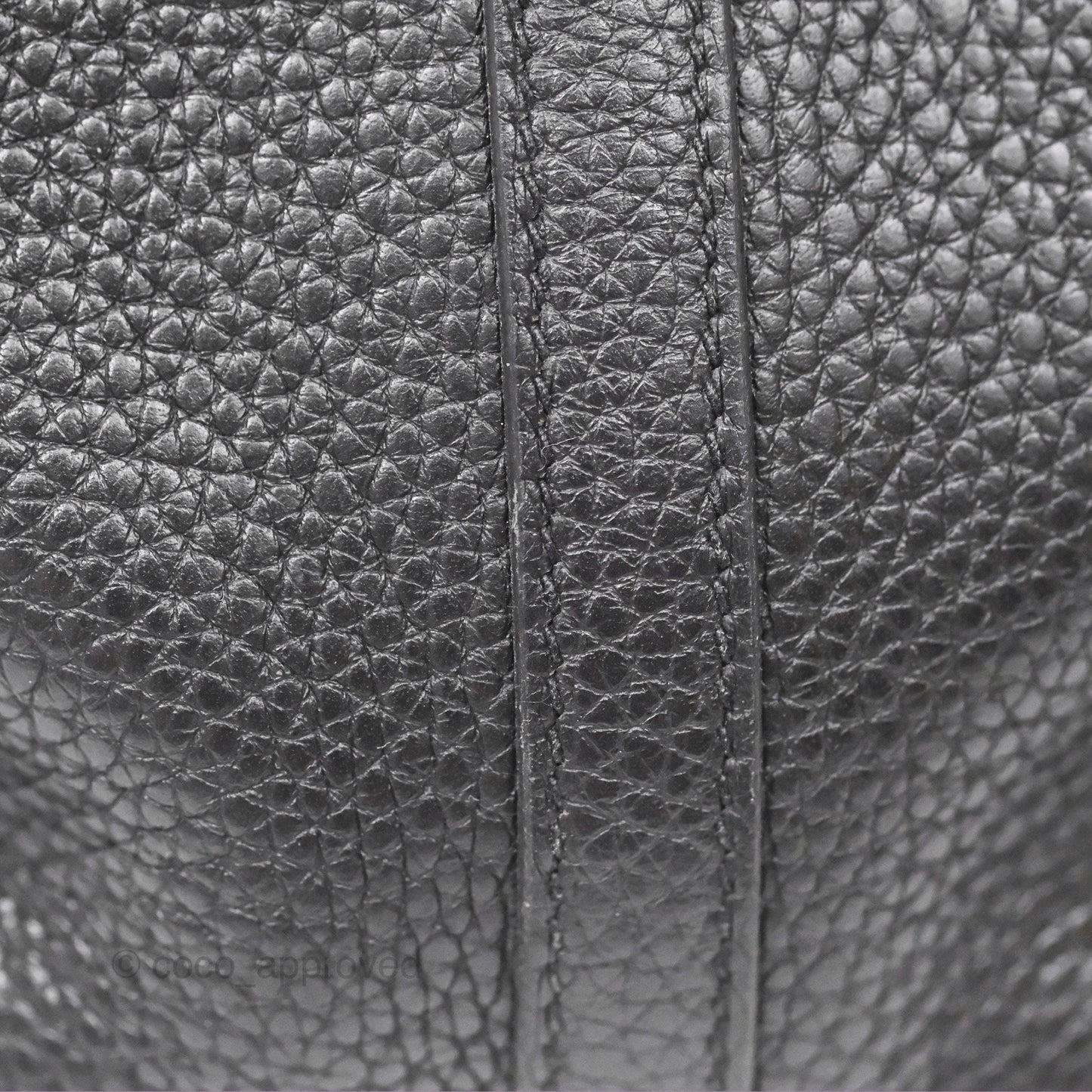 Hermès Picotin 22 Black Noir 89 Clemence Gold Hardware