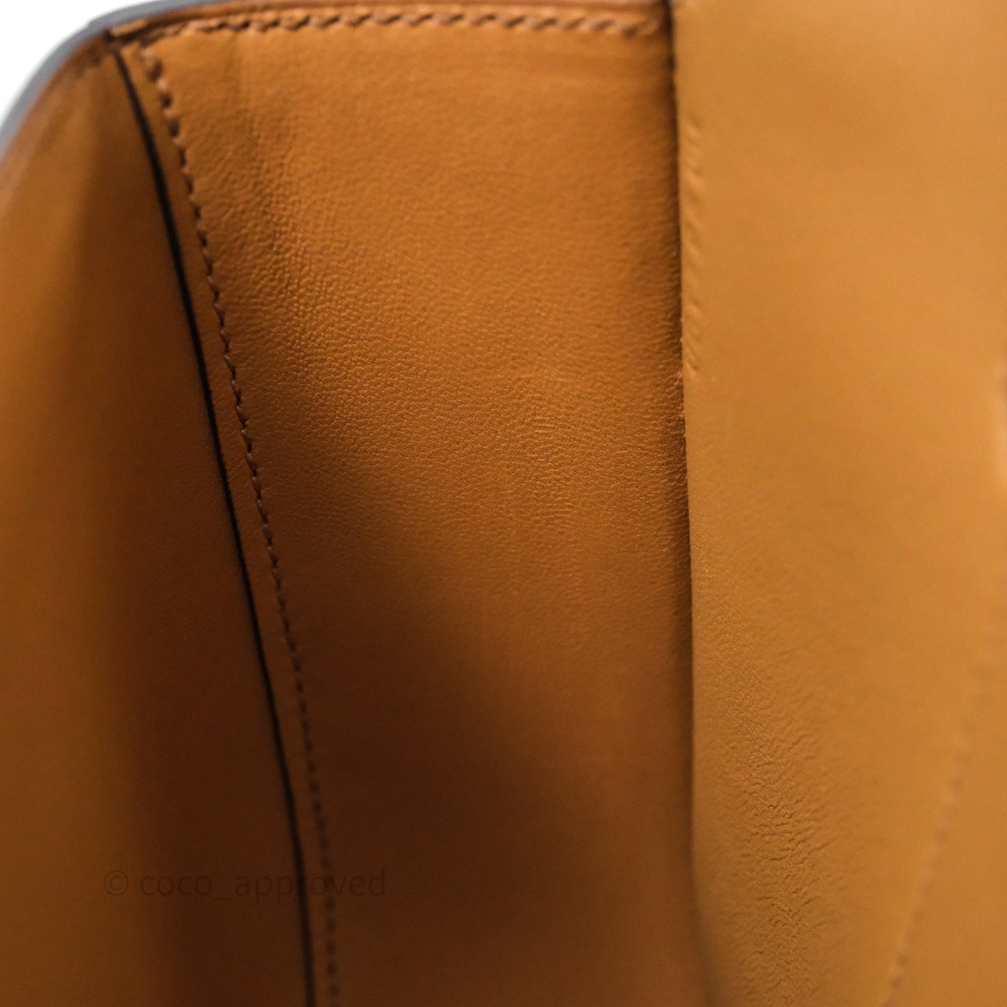 Hermès Della Cavalleria Mini Bag Alezan 3G Epsom Palladium Hardware