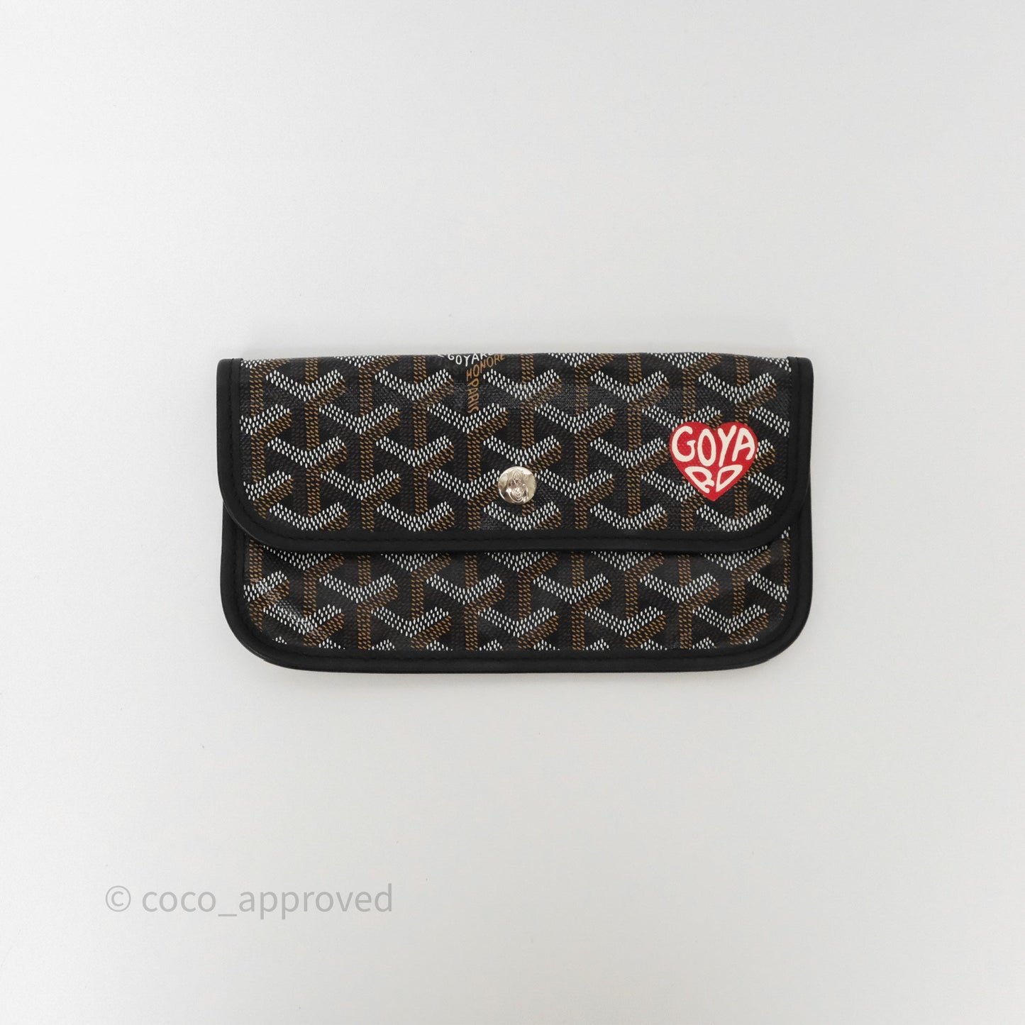 Goyard Bohème Hobo Bag Black Goyardine Canvas