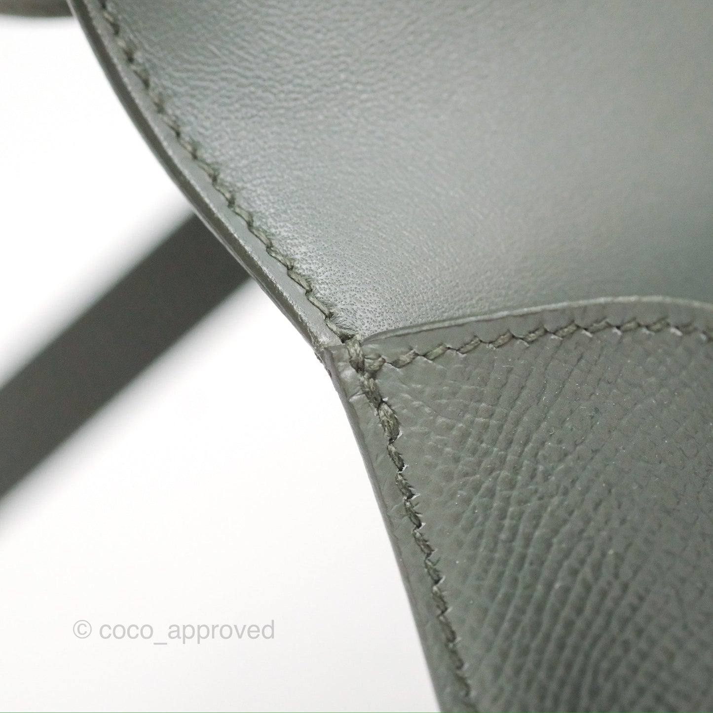 Hermès Constance Mini 18cm Vert Amande Epsom Gold Hardware