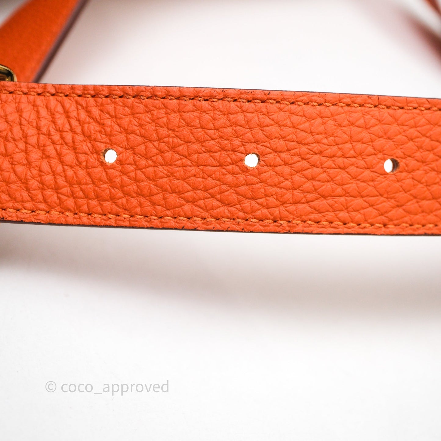 Hermes Kelly So Orange Togo Gold Hardware