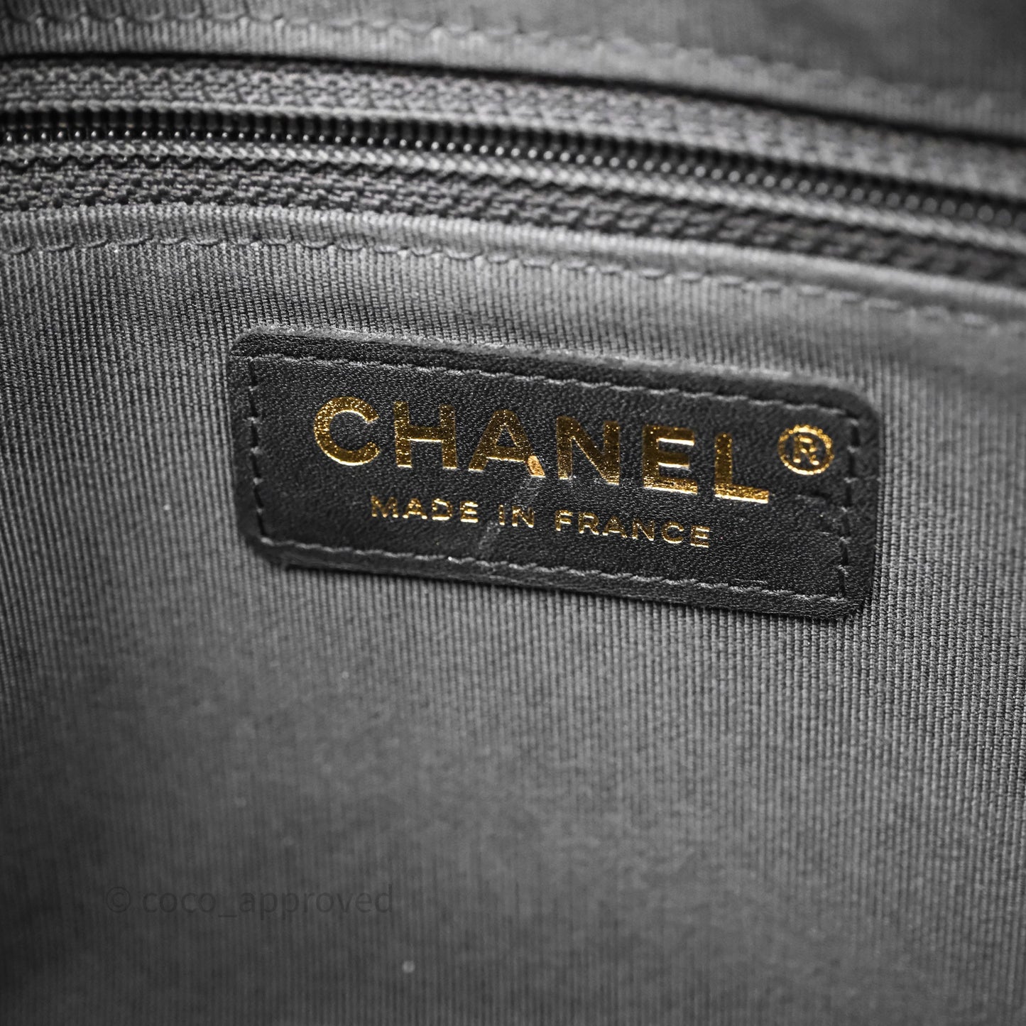 Chanel Camera Bag Black Matte Caviar Gold Hardware