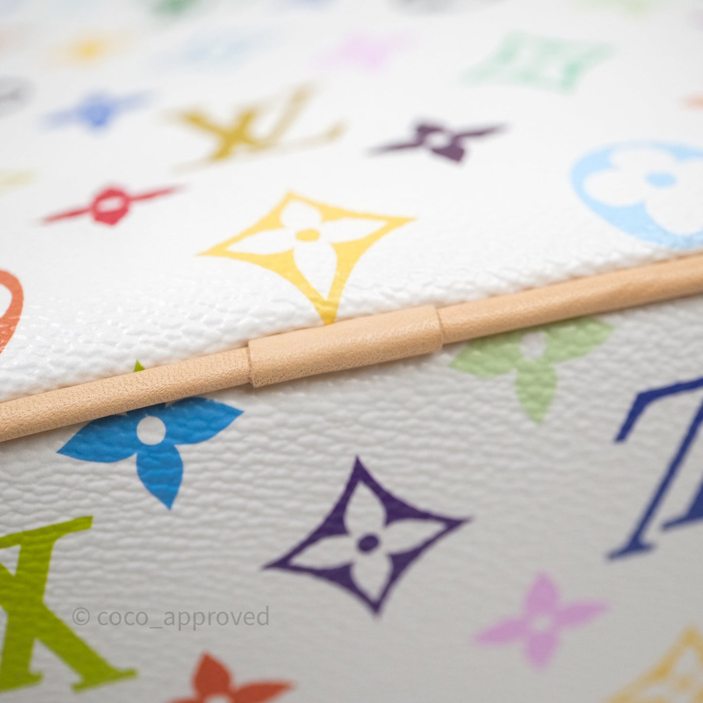 Louis Vuitton x Takashi Murakami All In BB Bag Multicolore Blanc Monogram Canvas