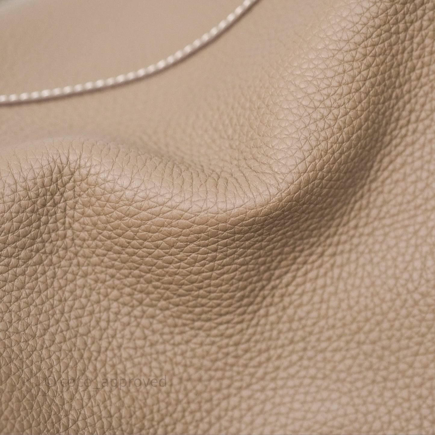 Hermès Lindy 30 Etoupe 18 Clemence Palladium Hardware