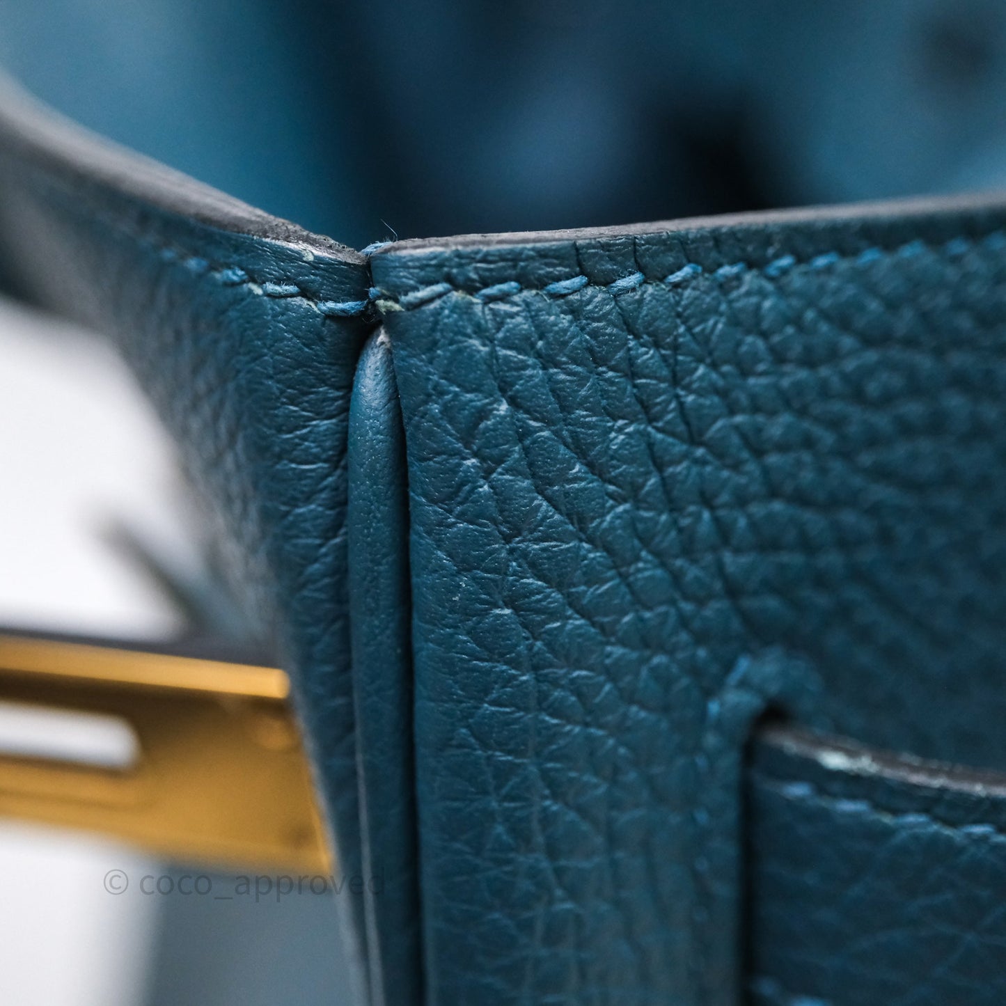 Hermès Birkin 35 Colvert 1P Togo Gold Hardware
