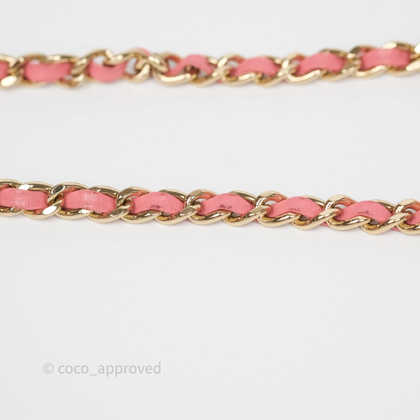 Chanel Top Handle Mini Rectangular Flap Pink Lambskin Gold Hardware