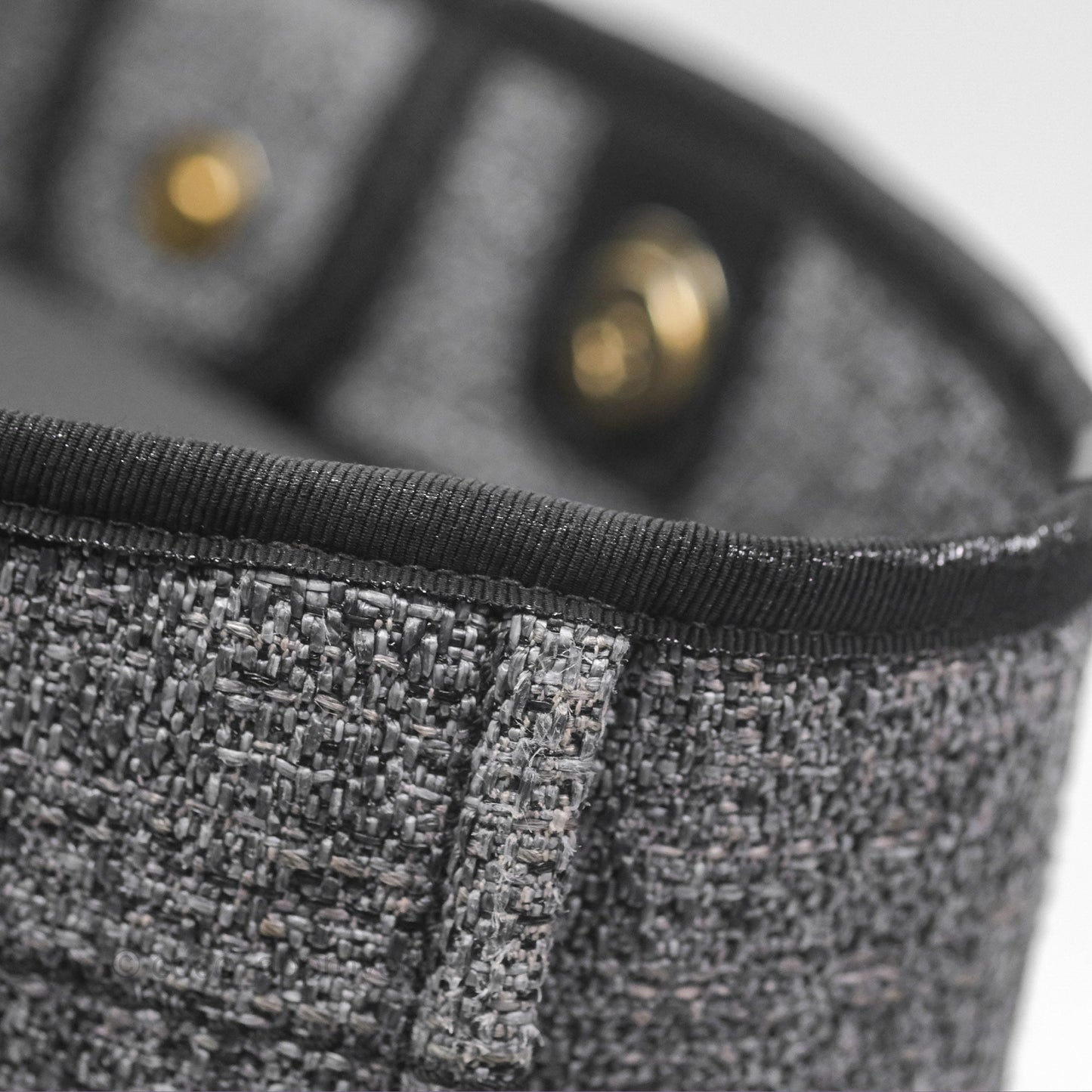 Chanel Medium Deauville Black Charcoal Tote