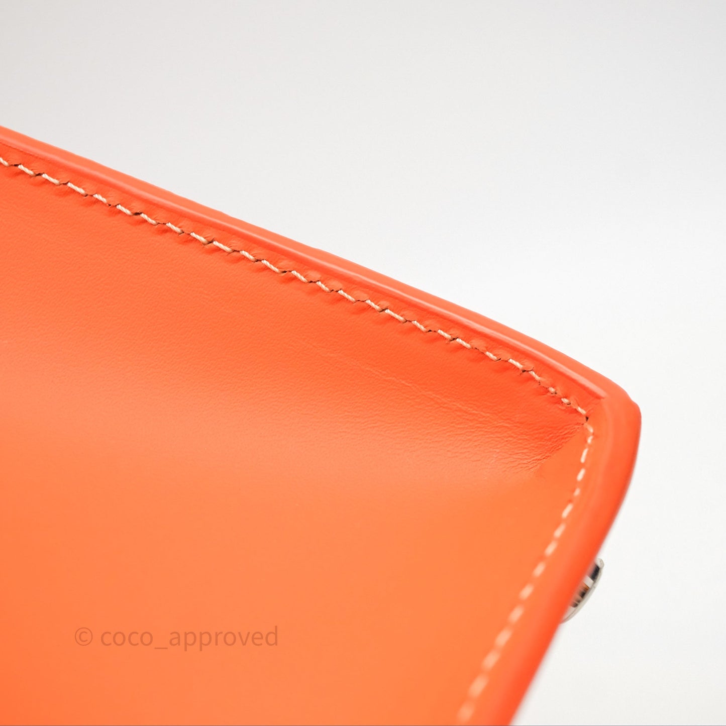 Goyard Saïgon Structuré Mini Bag Orange Goyardine Canvas