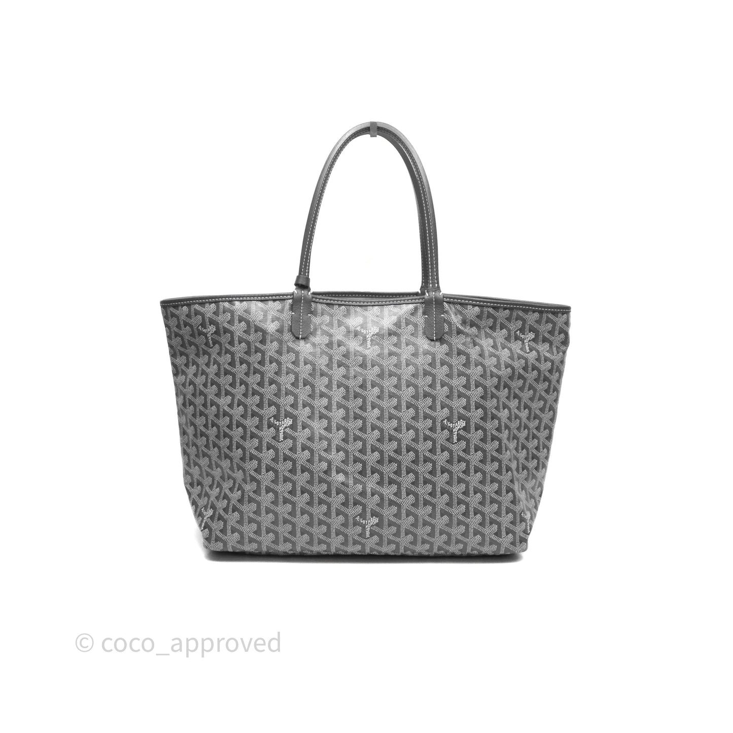 Goyard St Louis Tote PM Grey