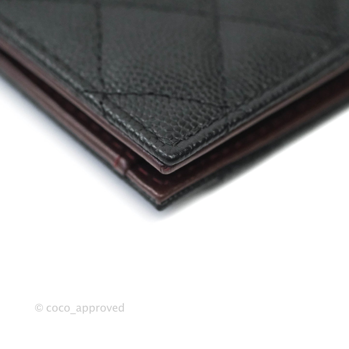 Chanel Classic Black Card Holder Caviar Gold Hardware