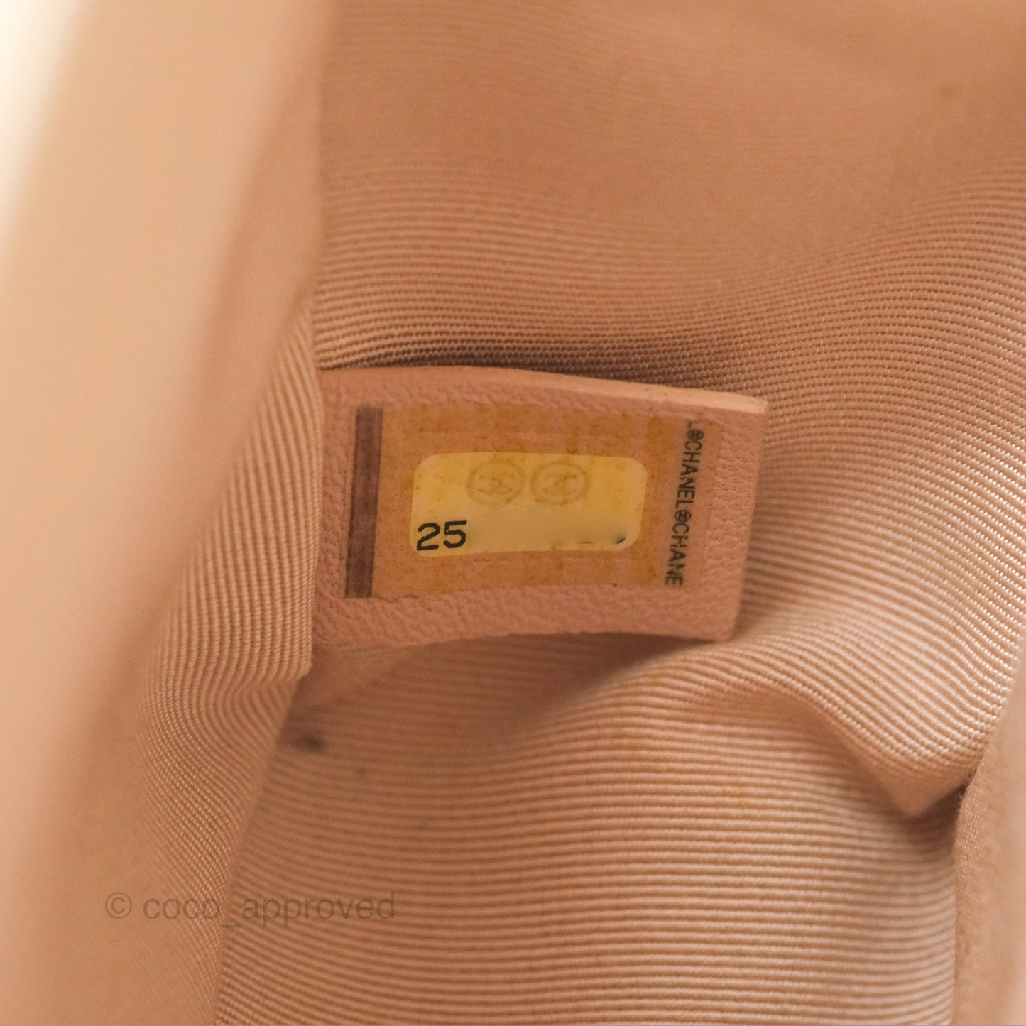 Chanel Chevron Small Boy Cream Ivory Caviar Aged Gold Hardware