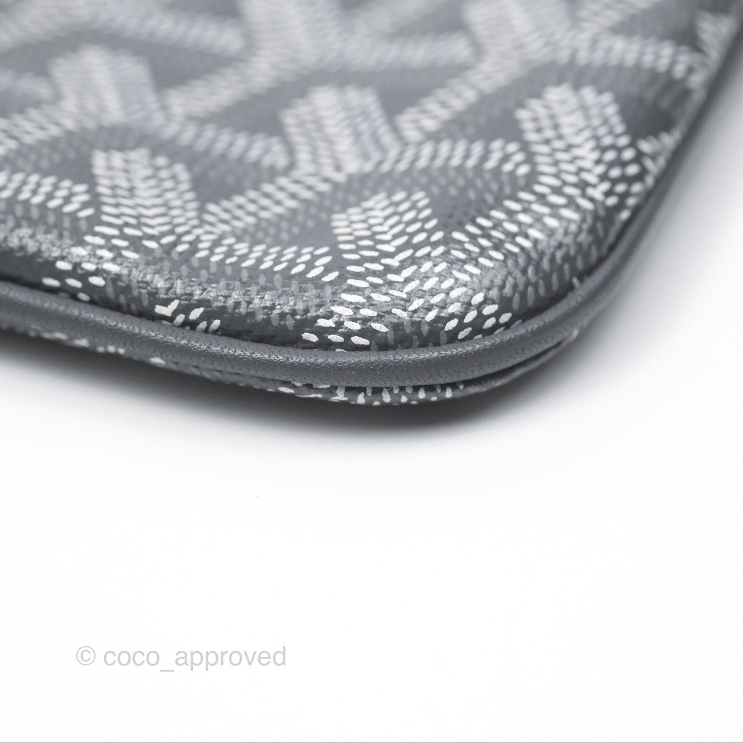 Goyard Sénat Mini Pouch Grey
