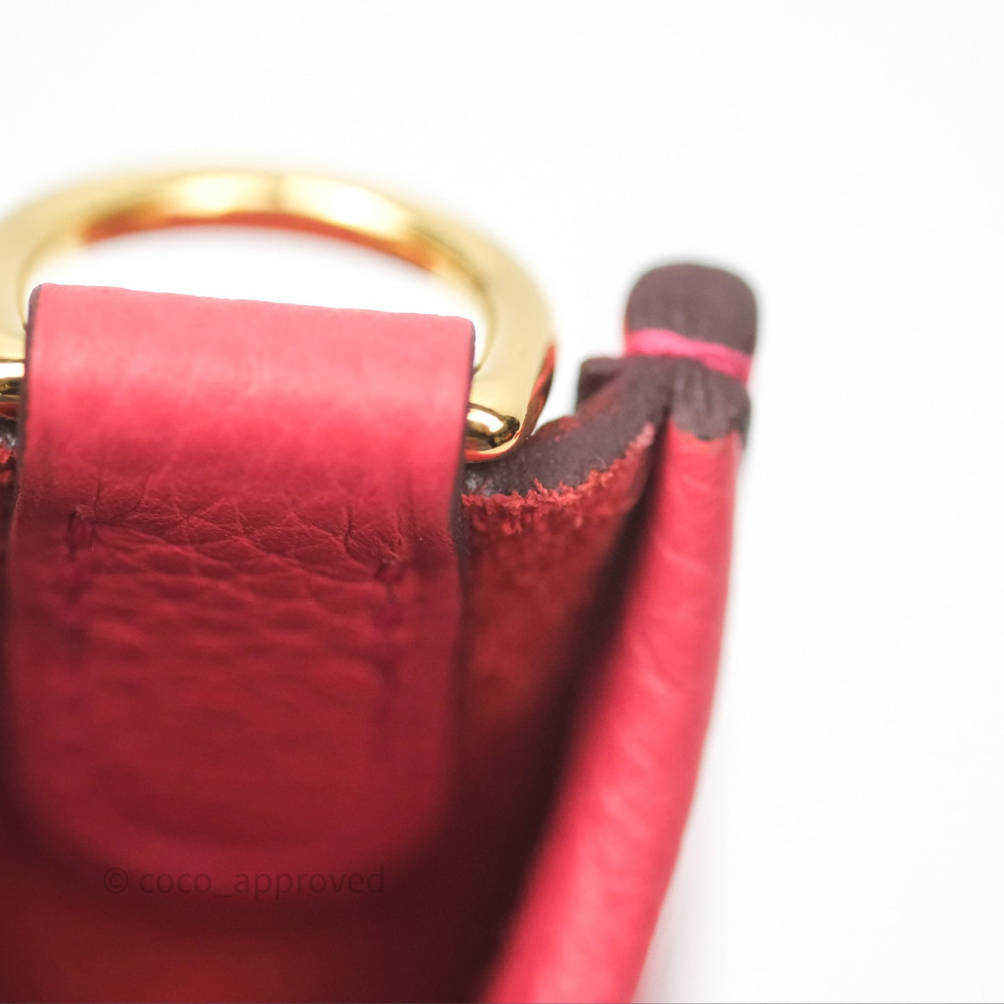 Hermès Mini Evelyne 16 Rose Texas 0E Clemence Gold Hardware