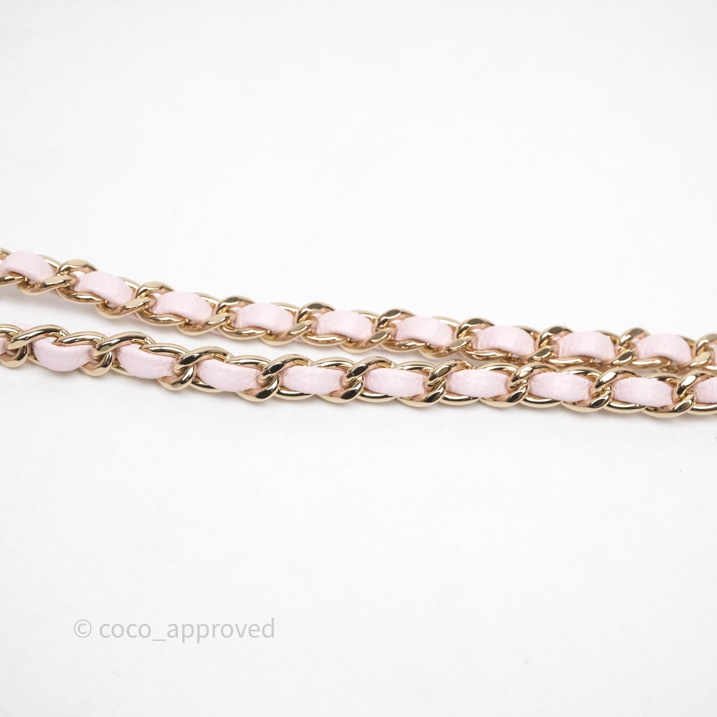 Chanel Mini Coco Handle Light Pink Caviar Gold Hardware