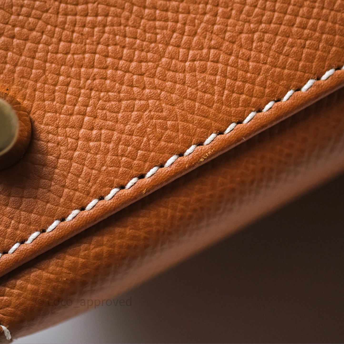 Hermès Kelly 28 Sellier Gold 37 Epsom Gold Hardware