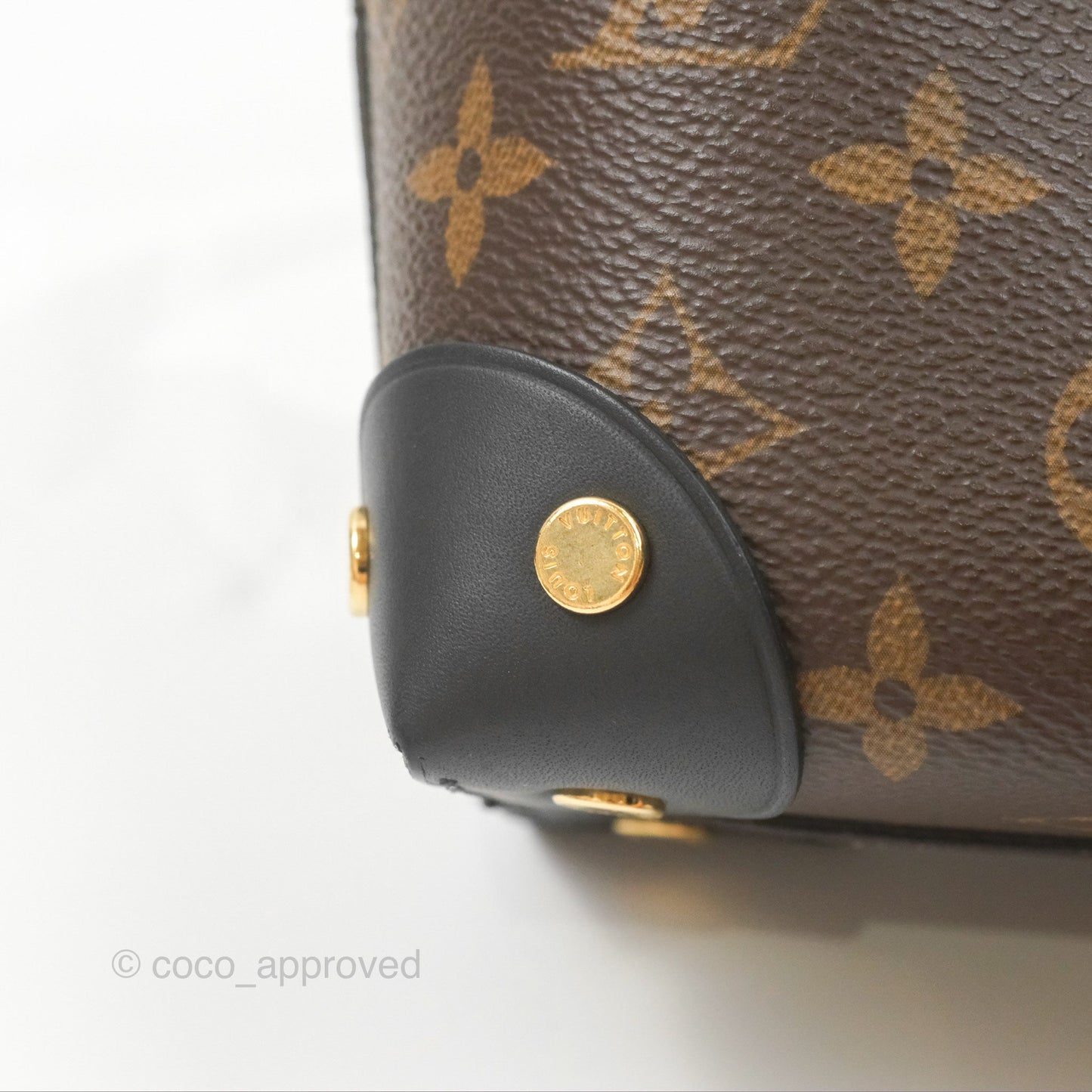 Louis Vuitton Petite Malle Souple Monogram Canvas