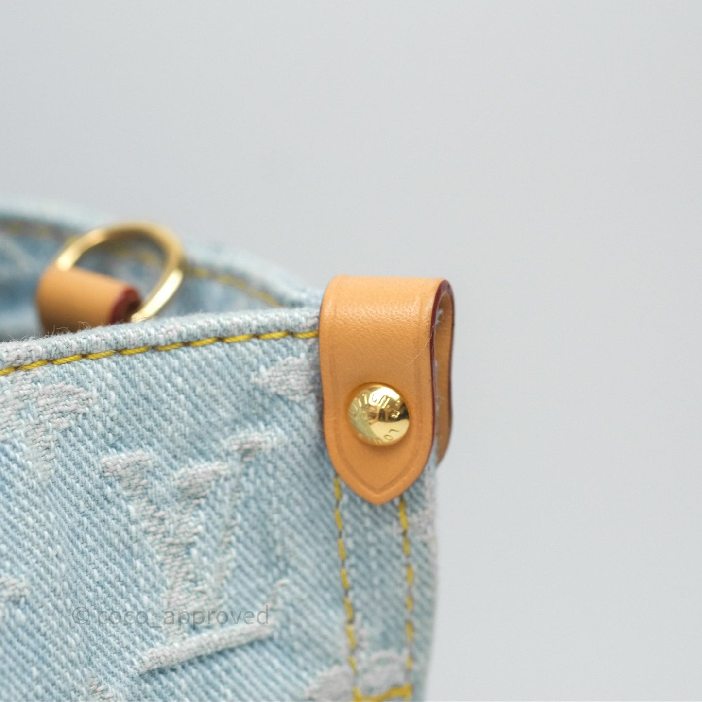 Louis Vuitton Let Go PM Denim
