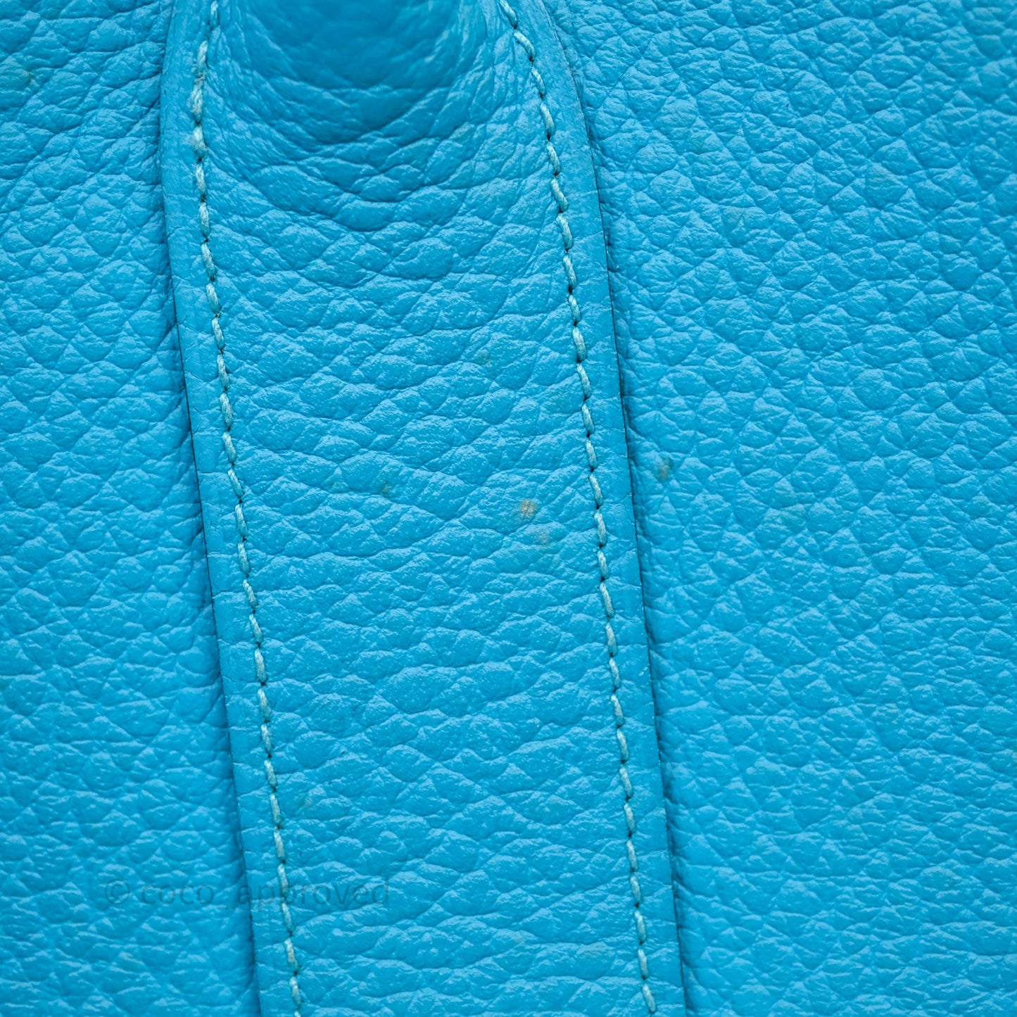 Hermès Garden Party 36 Celeste 7N Palladium Hardware