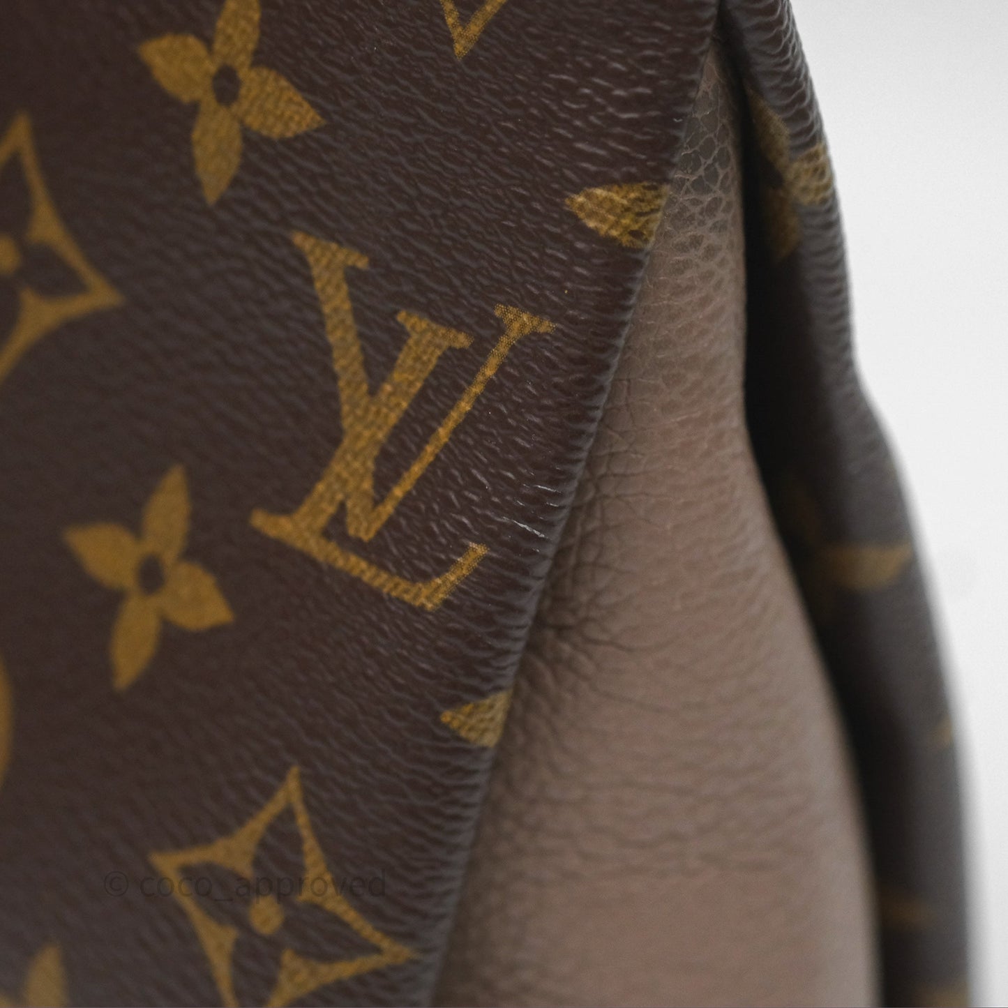 Louis Vuitton Pallas BB Monogram Full Taupe Glace