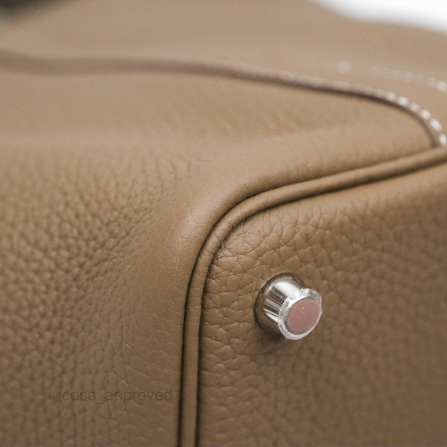 Hermès Picotin Lock 18 Etoupe 18 Clemence Palladium Hardware
