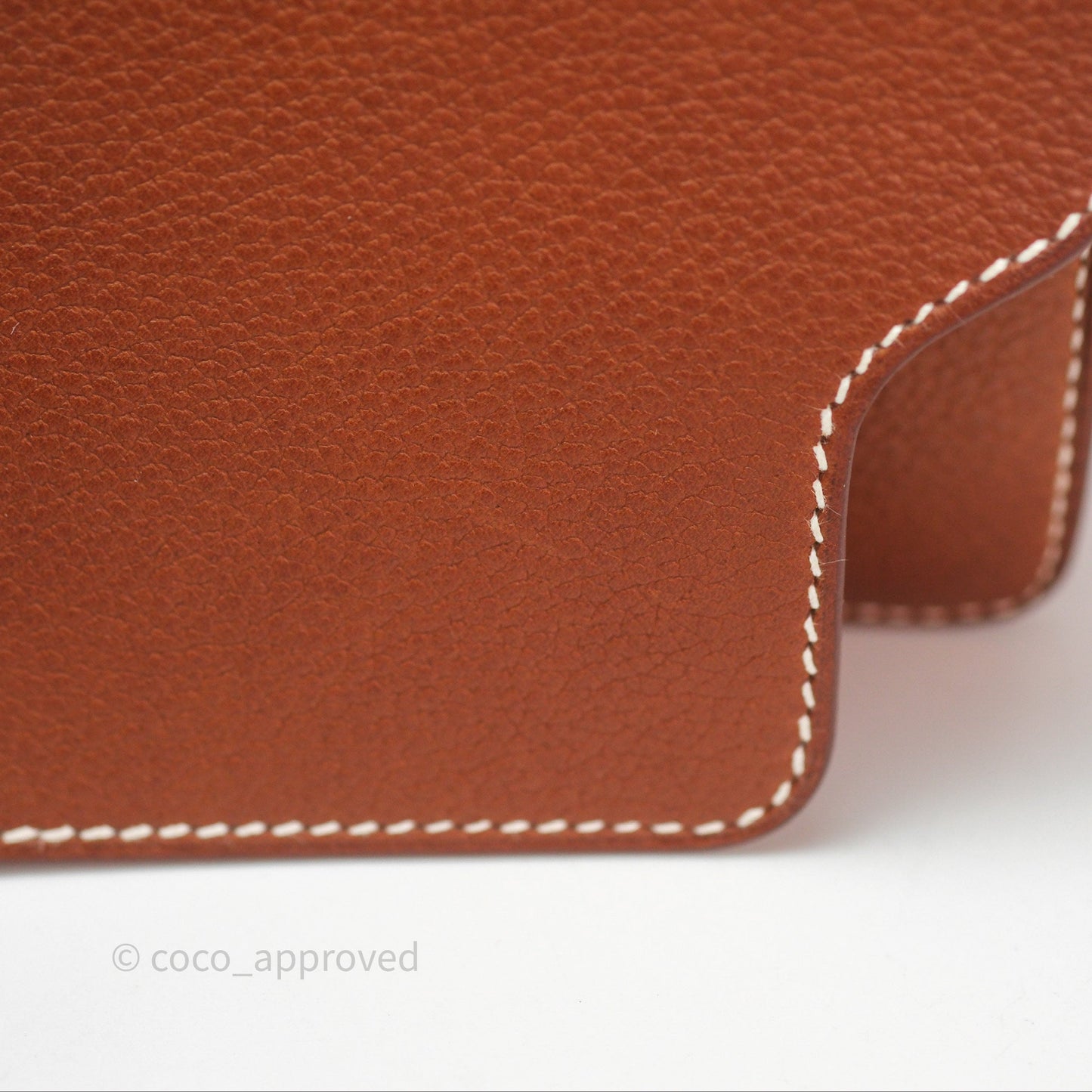 Hermès Roulis Mini Fauve 34 Barenia Gold Hardware