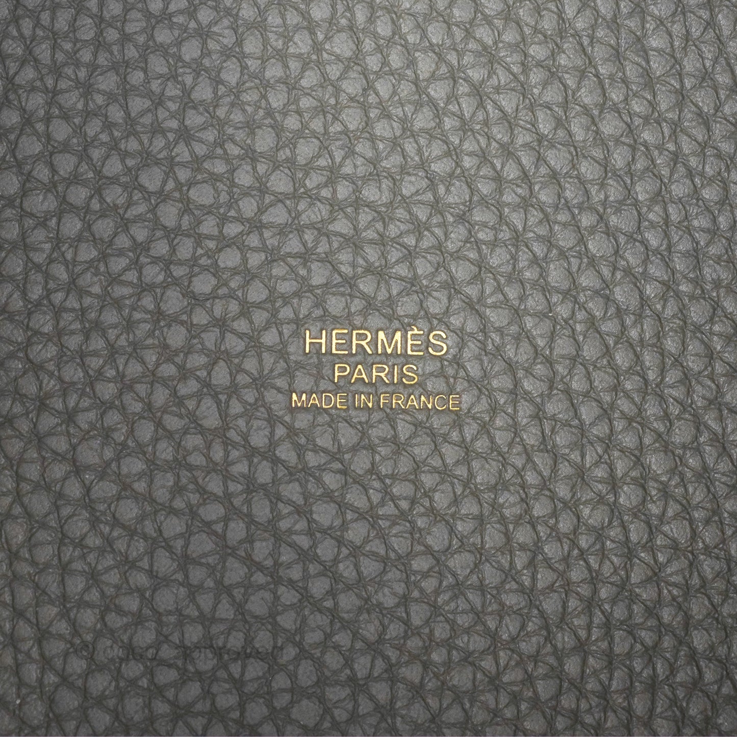 Hermès Picotin Lock 18 Gris Meyer 0L Clemence Gold Hardware
