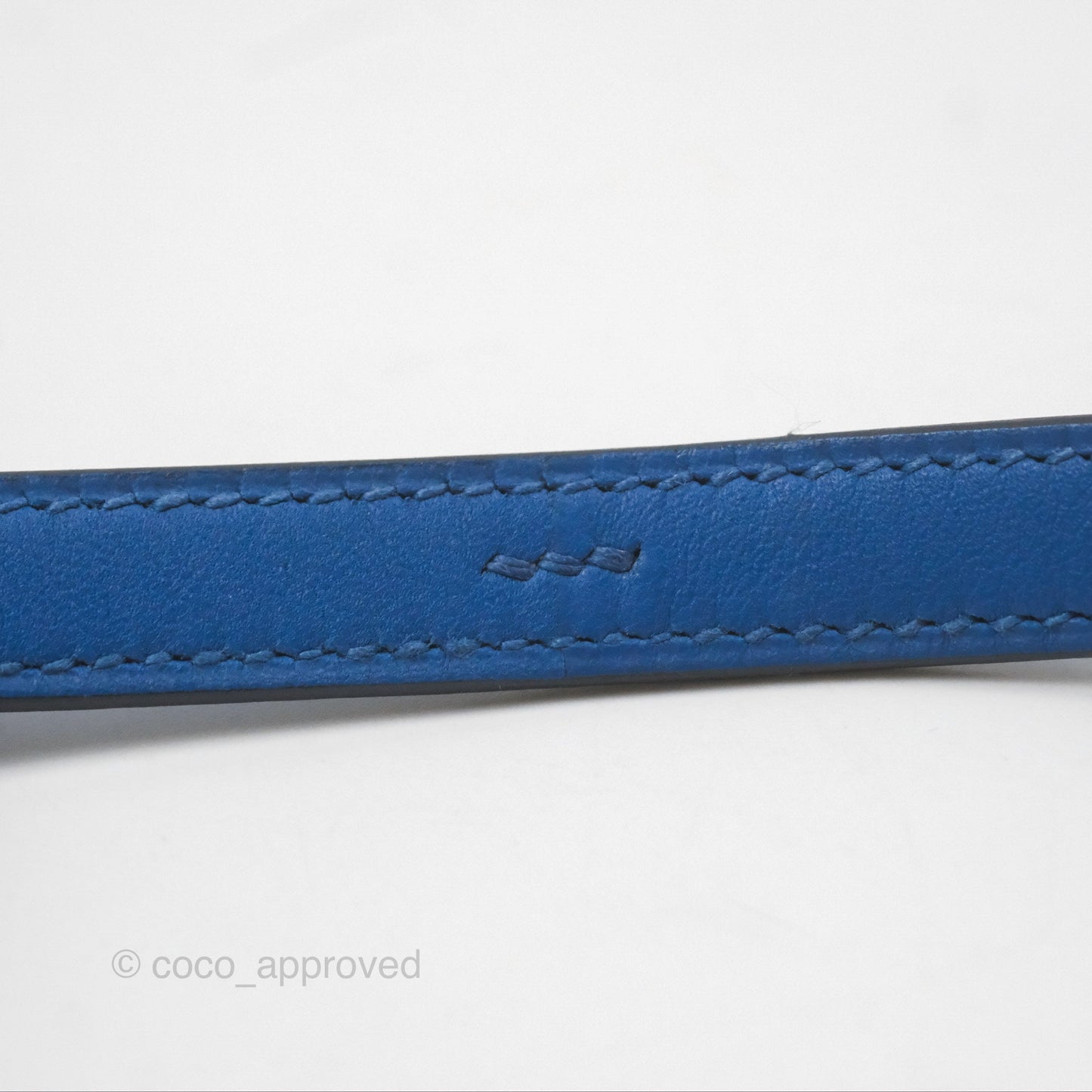 Hermès Constance Mini 18cm Mirror Bleu France 71 Swift Gold Hardware
