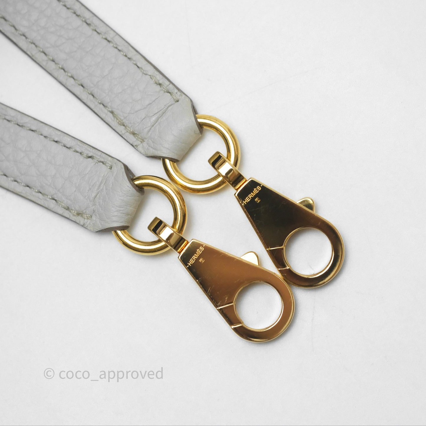 Hermès Retourne Kelly 25 Beton 8L Togo Gold Hardware