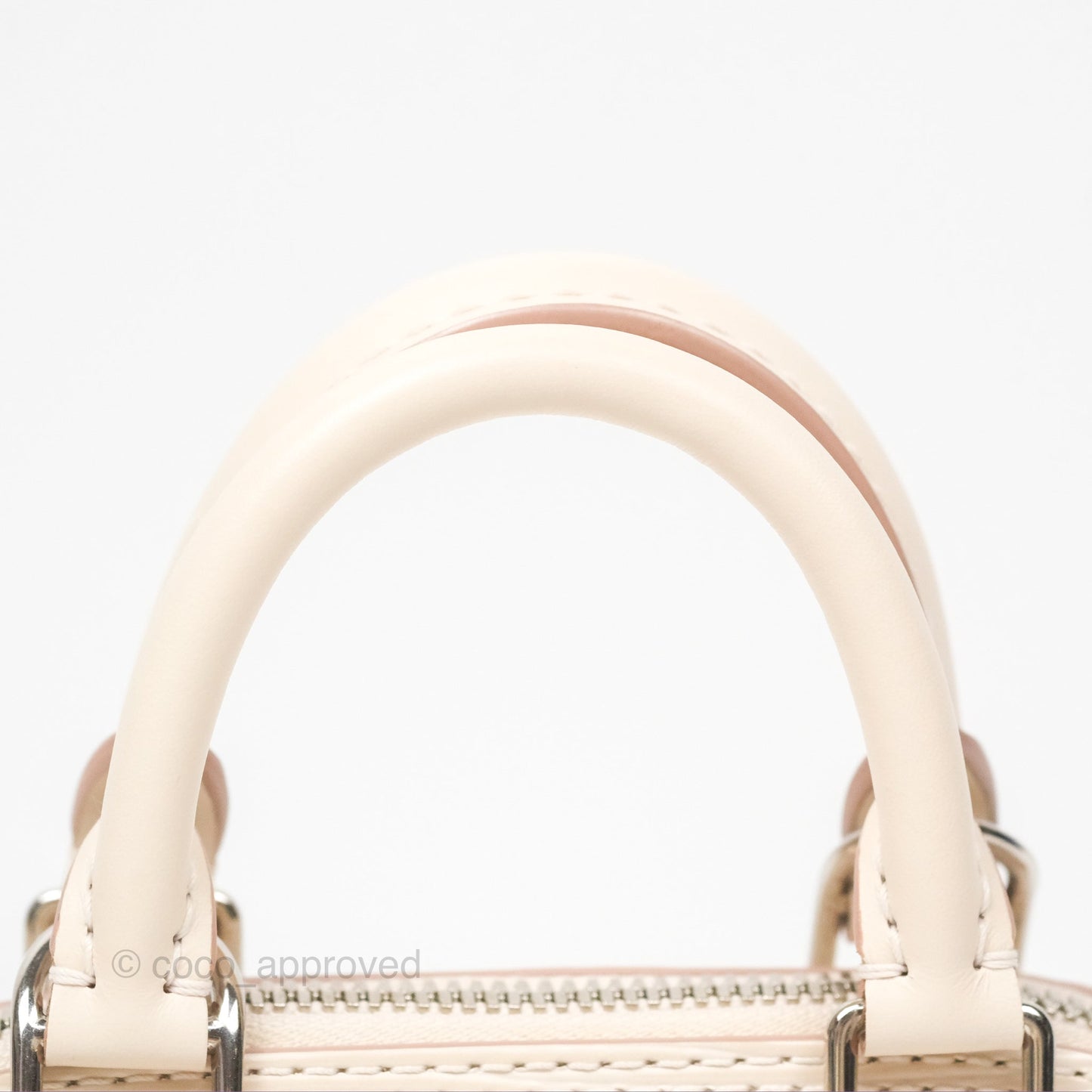 Louis Vuitton Alma Nano Quartz Silver Hardware