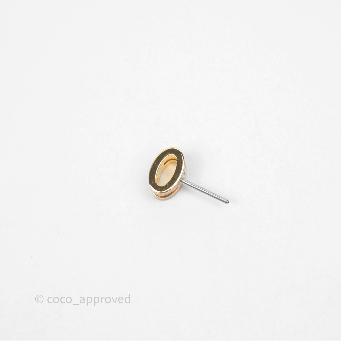 Hermès Mini Pop H Earrings New Gold A9 Gold Hardware