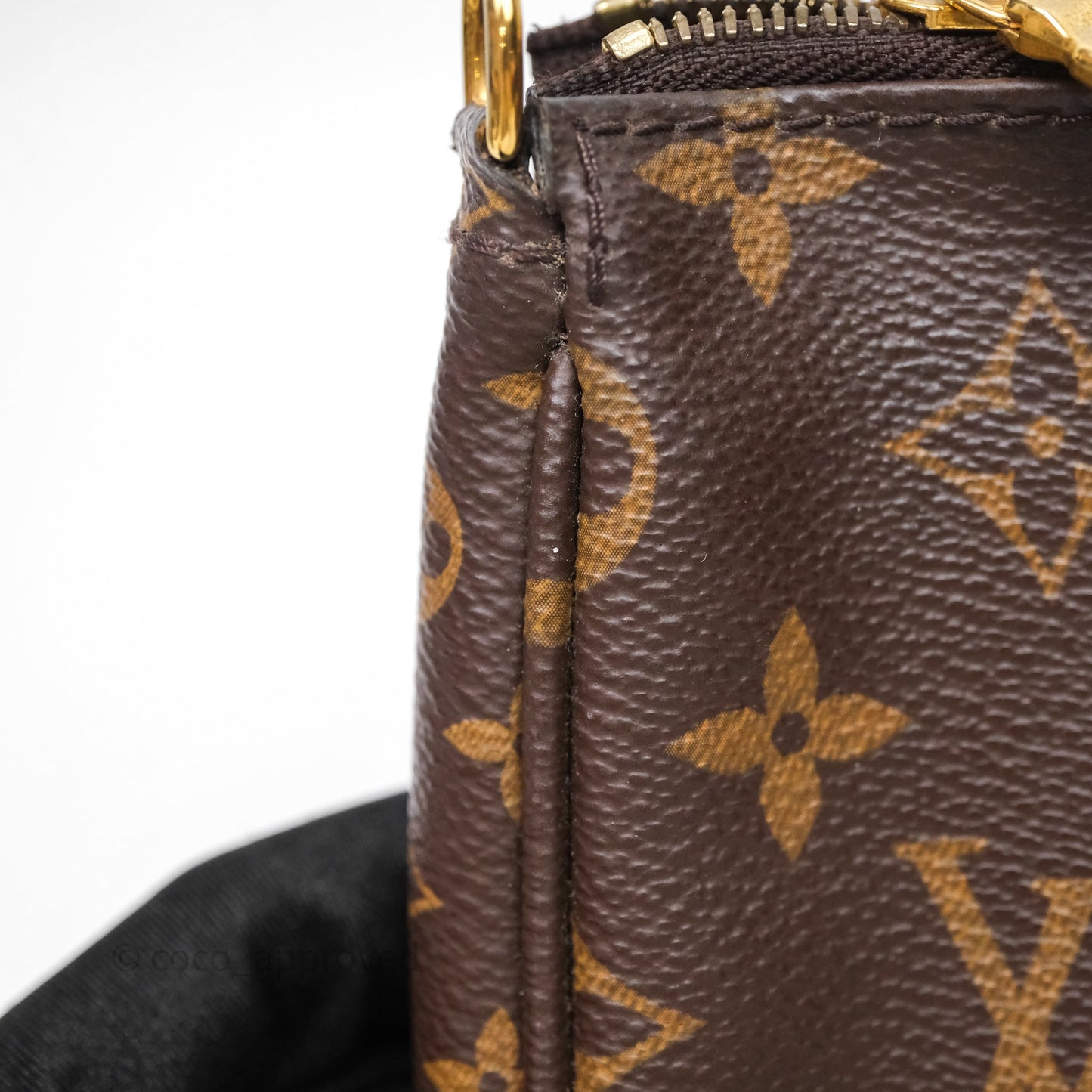 Louis Vuitton Multi Pochette Accessories Khaki Monogram Canvas