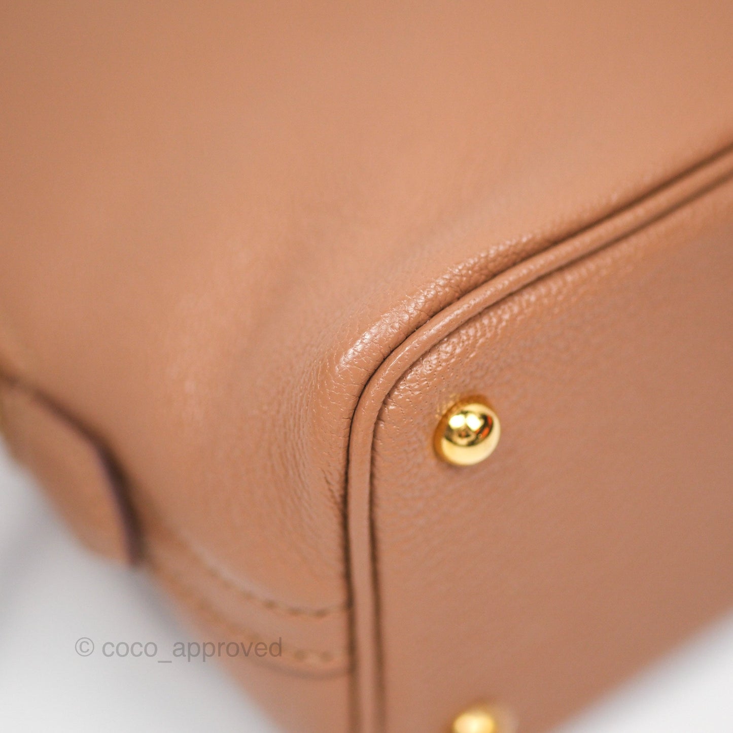 Hermès Bolide Mini 1923 Quebracho 2J Chevre Mysore Gold Hardware