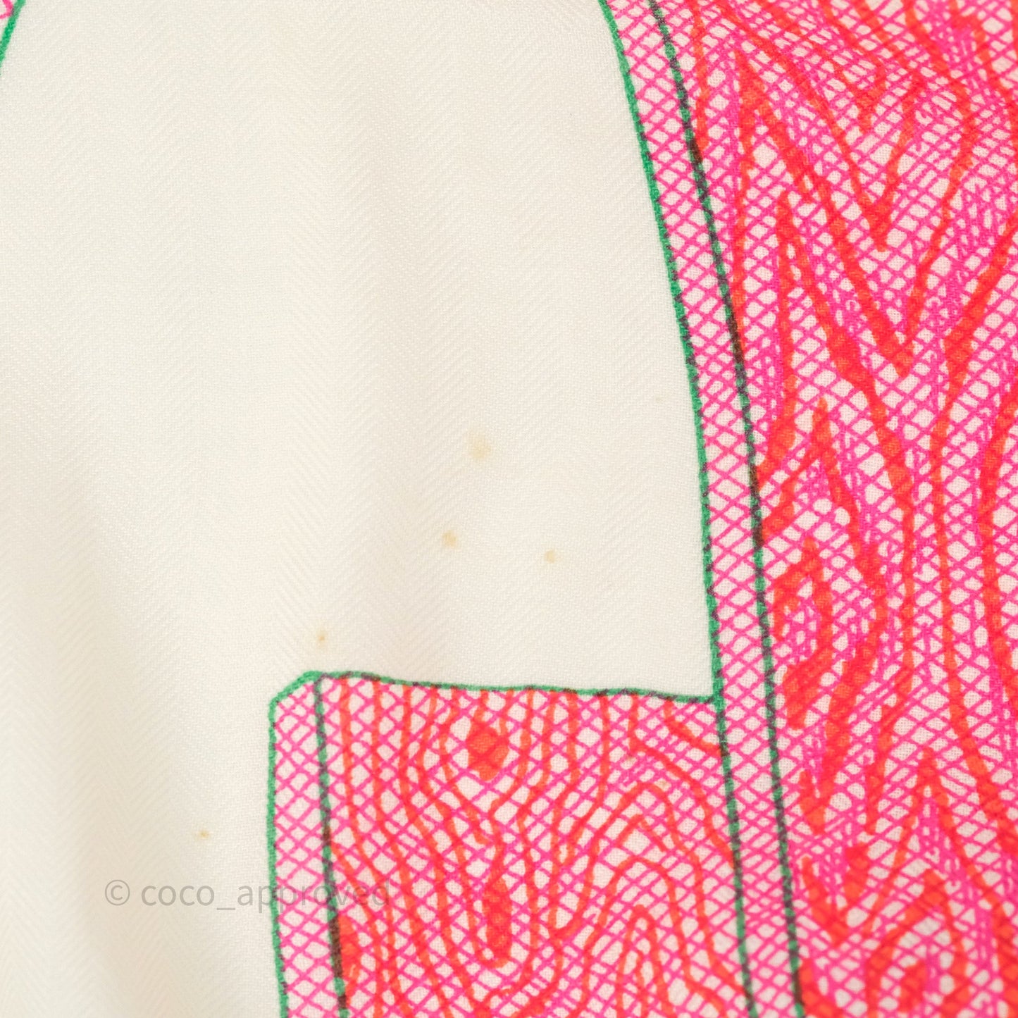 Hermès Acte III Scene I La Clairiere Scarf Shawl 140 Cashmere Silk