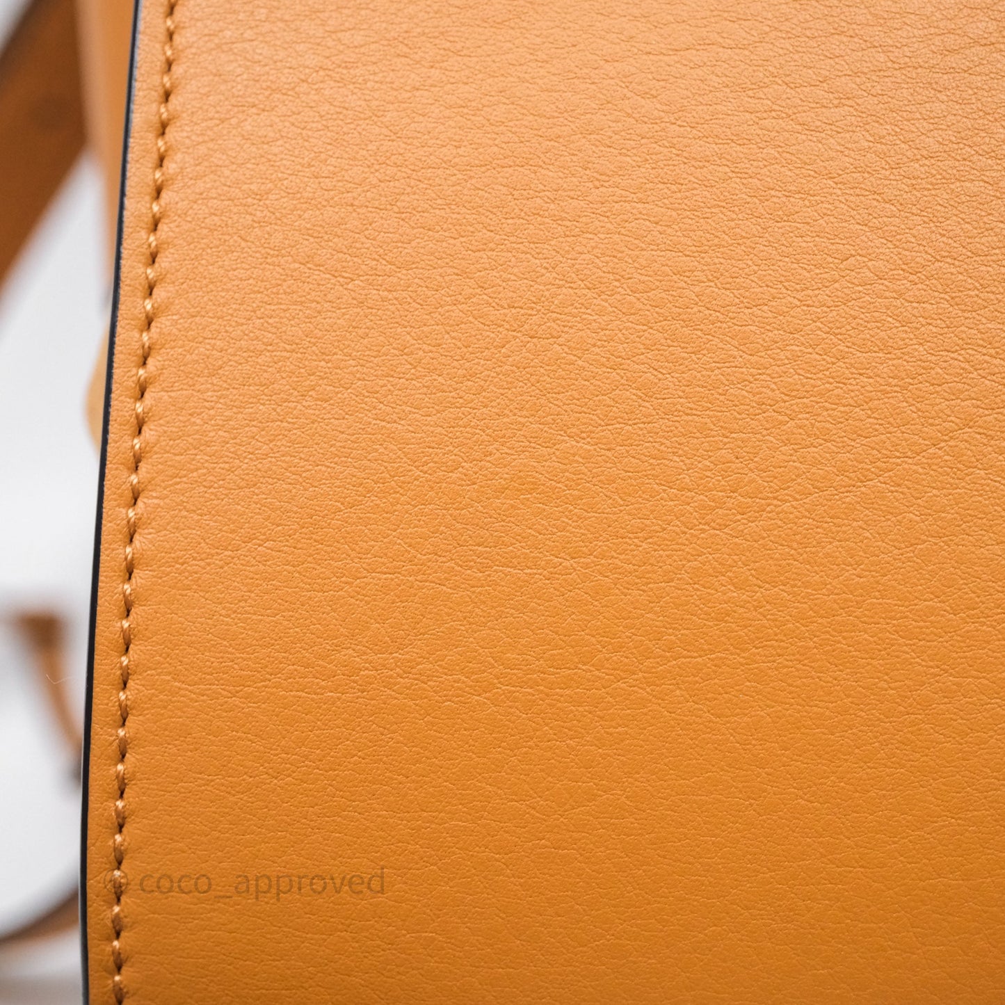 Loewe Small Hammock Drawstring Light Caramel Calfskin