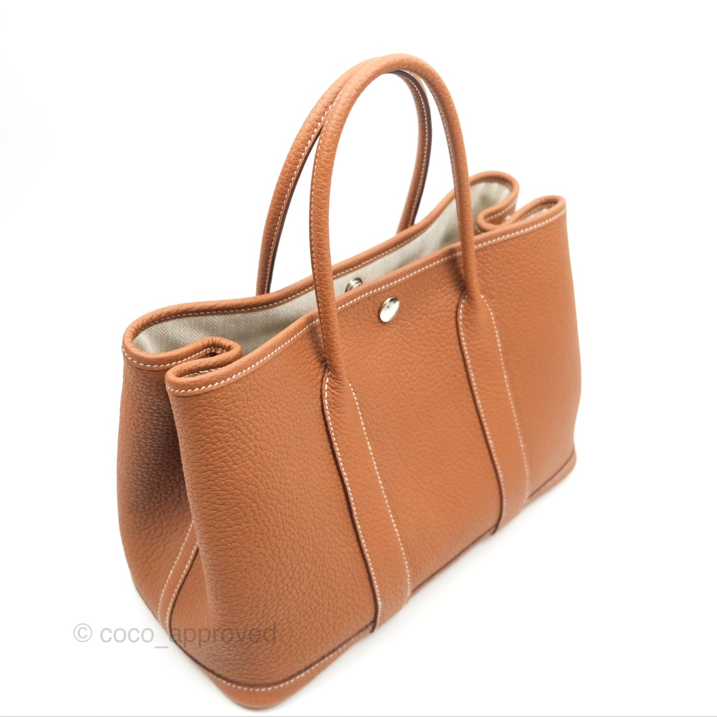 Hermès Garden Party 30 Gold Negonda