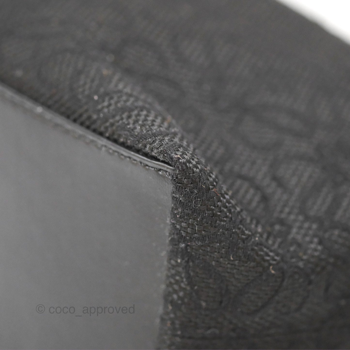 Loewe Small Cubi bag in Anagram Jacquard & Calfskin Black