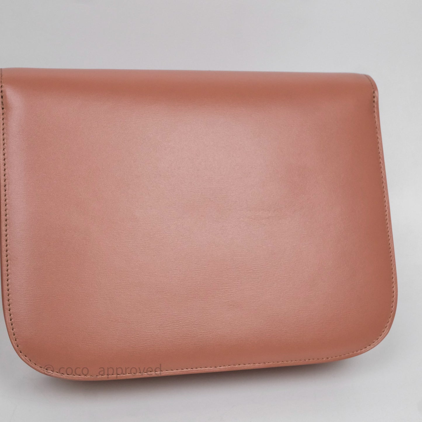 Celine Rose Box Medium Calfskin Bag Gold Hardware