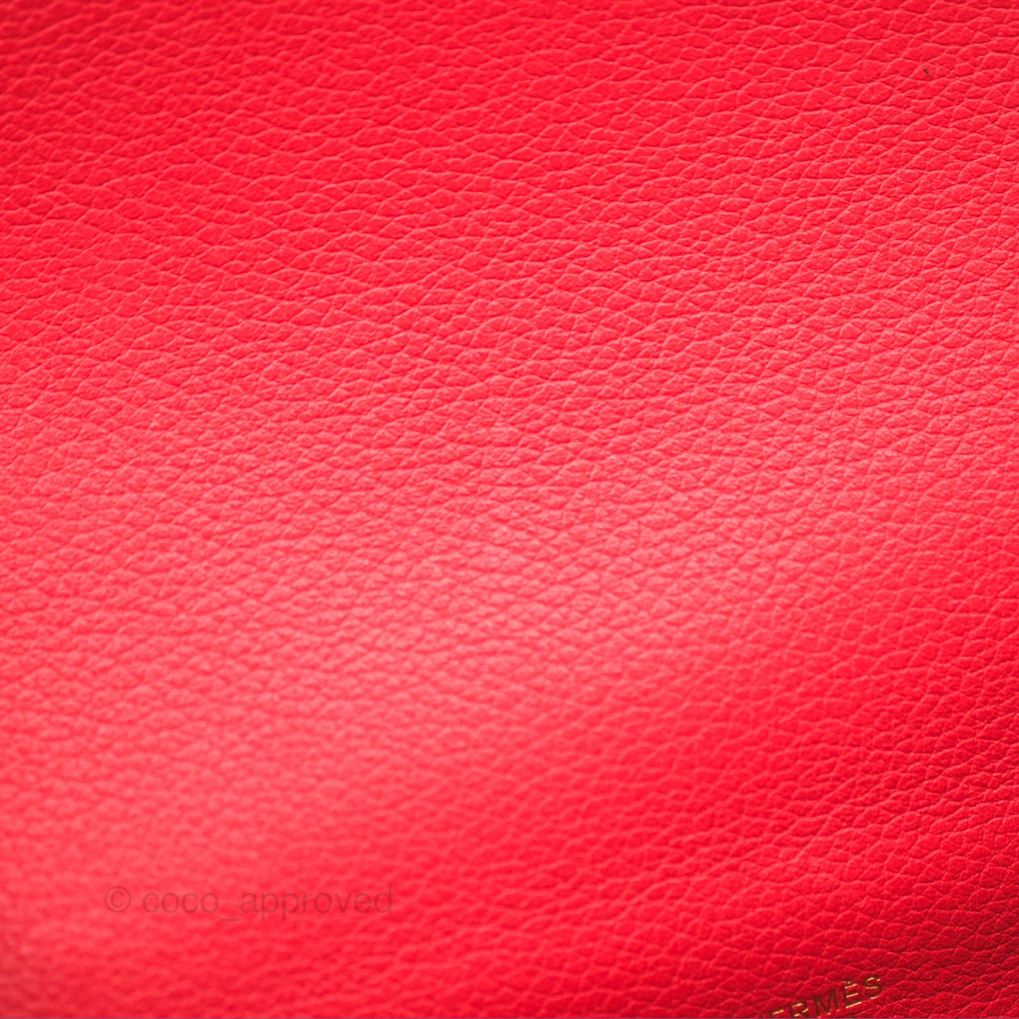 Hermès Roulis Mini 18 Rouge De Coeur Evercolor Permabrass Hardware