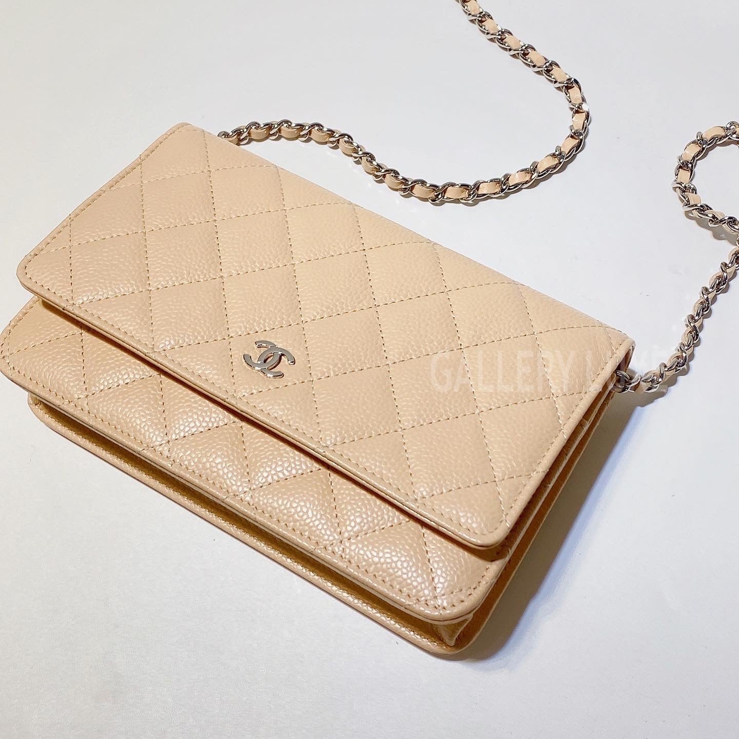 No.3146-Chanel Caviar Timeless Classic Wallet On Chain (Brand New / 全新)
