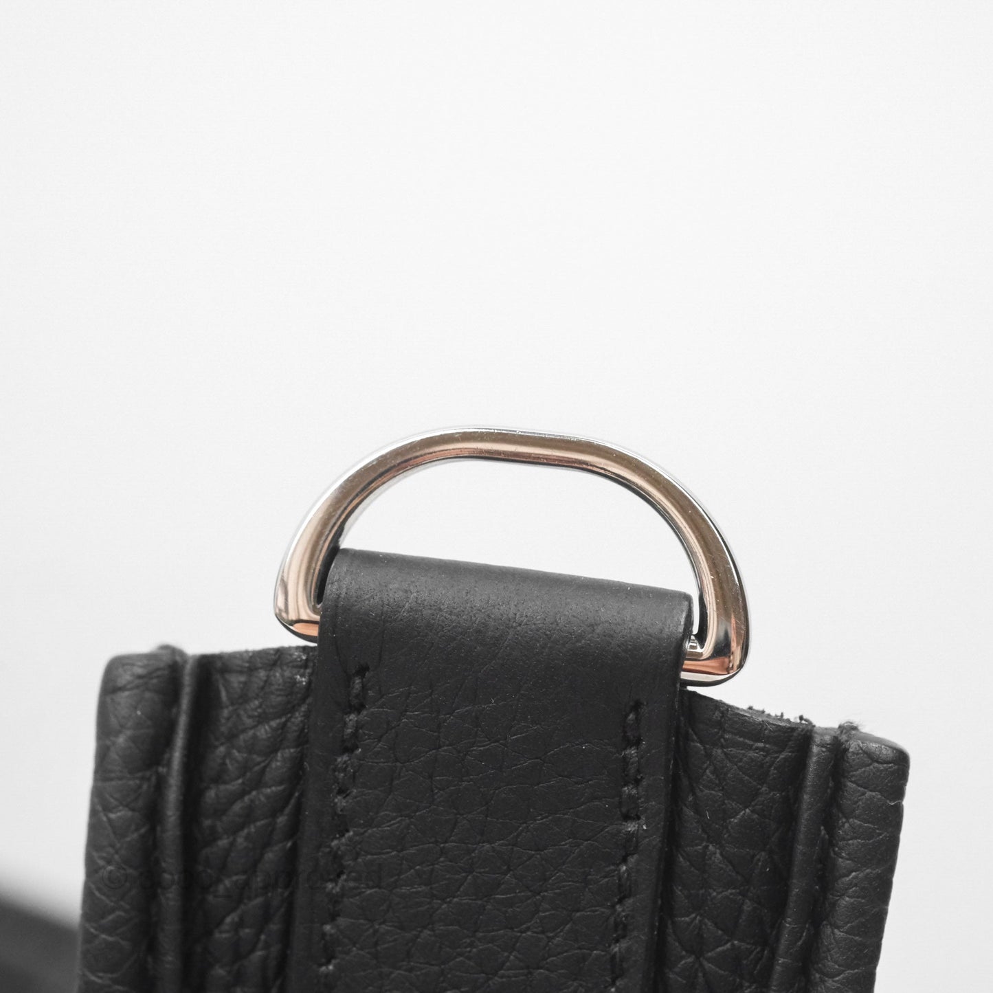 Hermès Evelyne III 29 Noir 89 Clemence Silver Hardware
