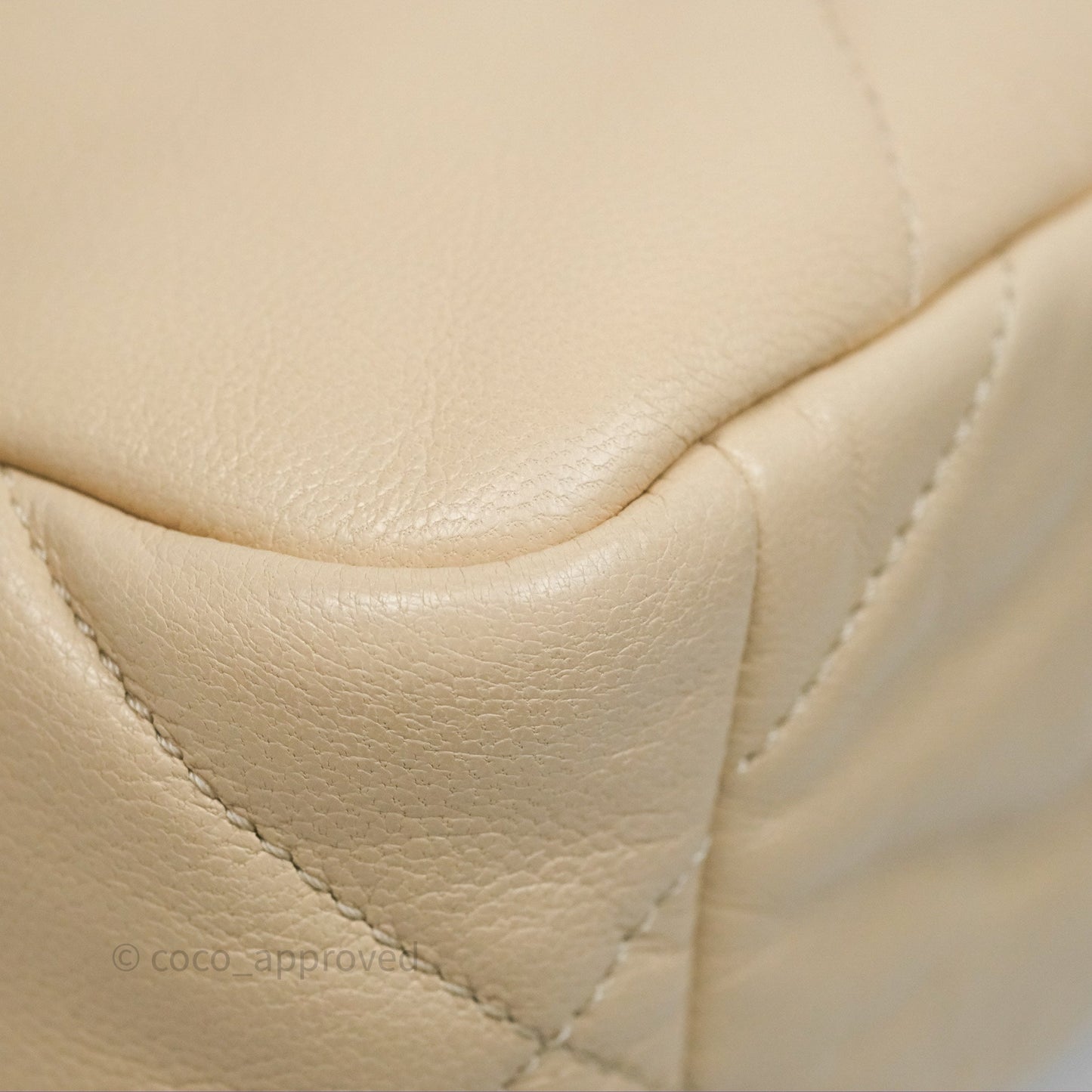 Chanel 19 Small Beige Mixed Hardware