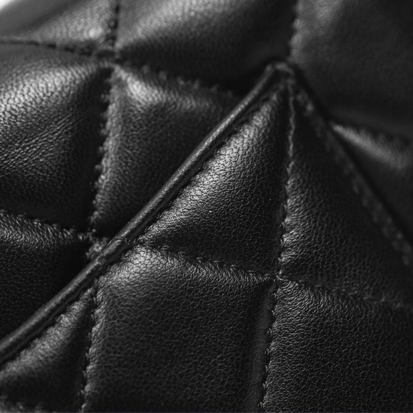 Chanel Quilted Classic Wallet on Chain WOC Black Lambskin Gold Hardware