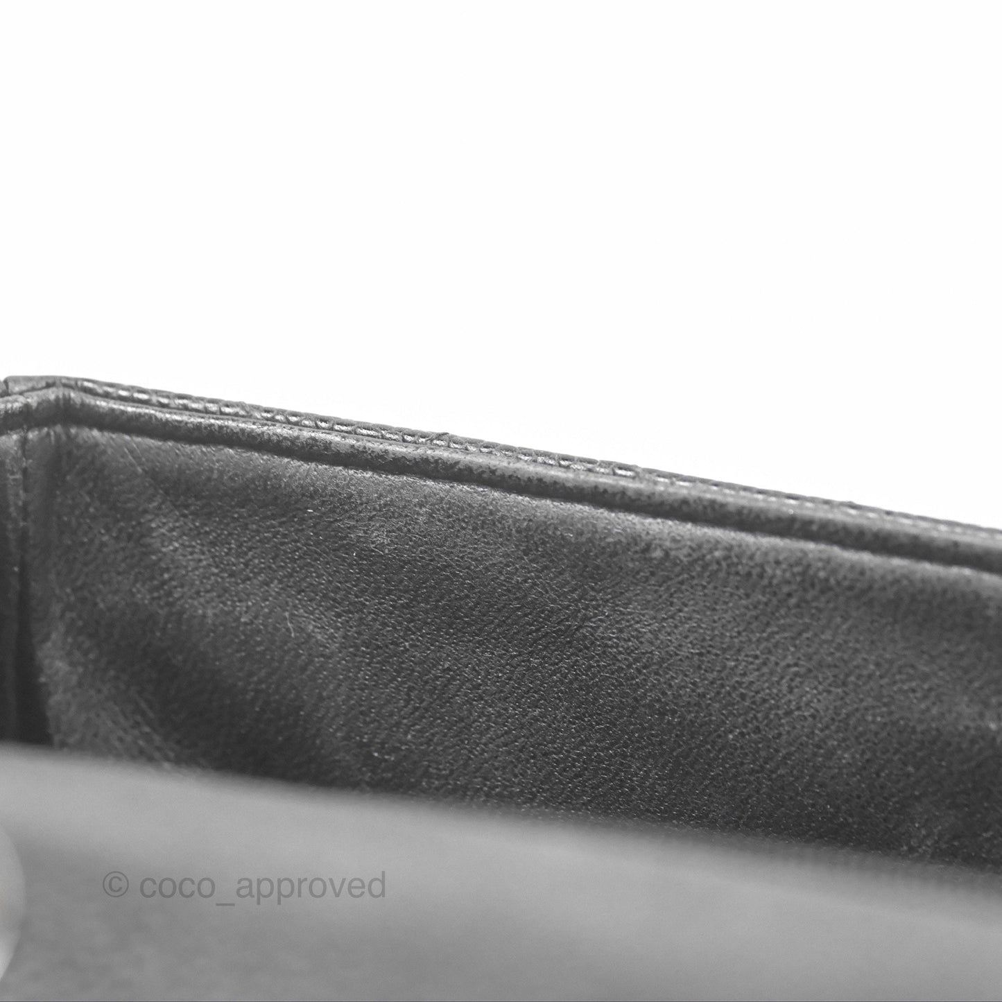 Chanel Classic Vintage Jumbo Single Flap Black Caviar Silver Hardware