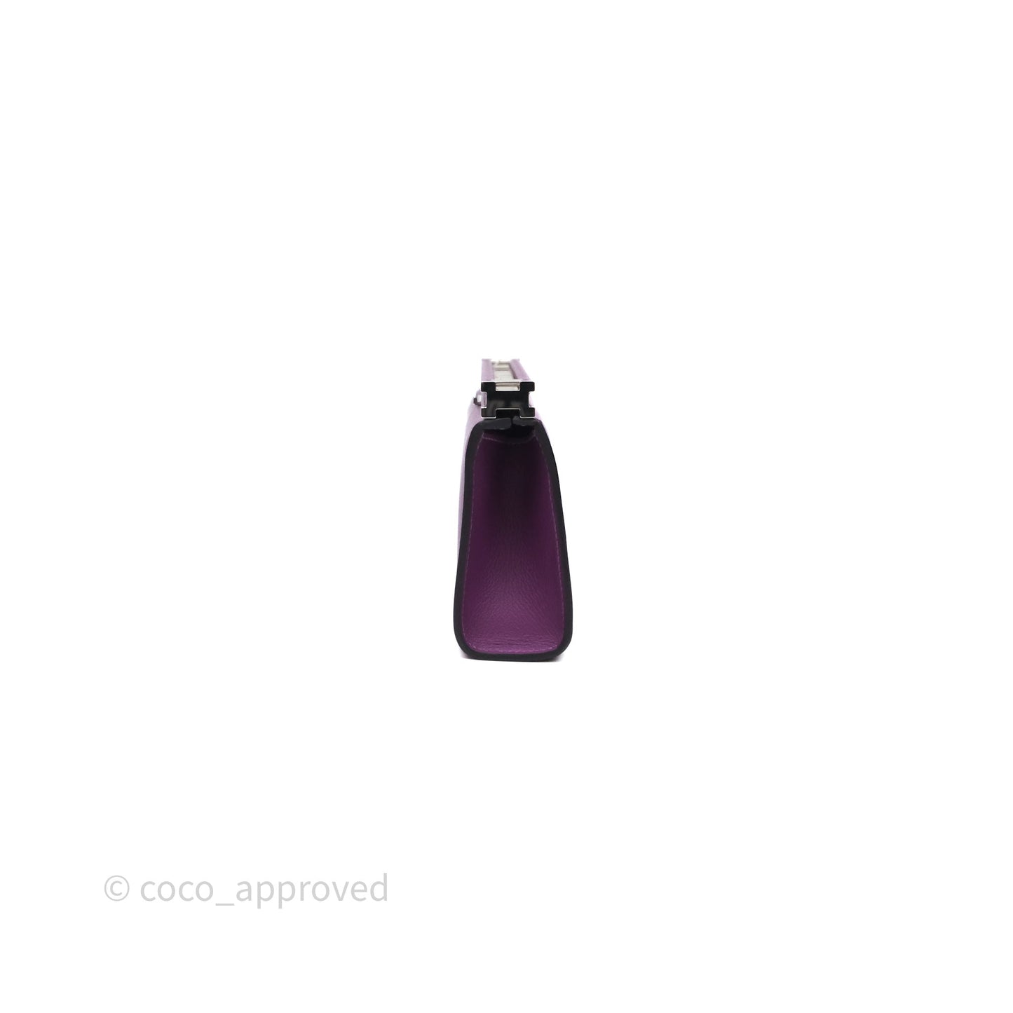 Hermes Clic H Bag Anemone P9 Veau Evercolor Palladium Hardware